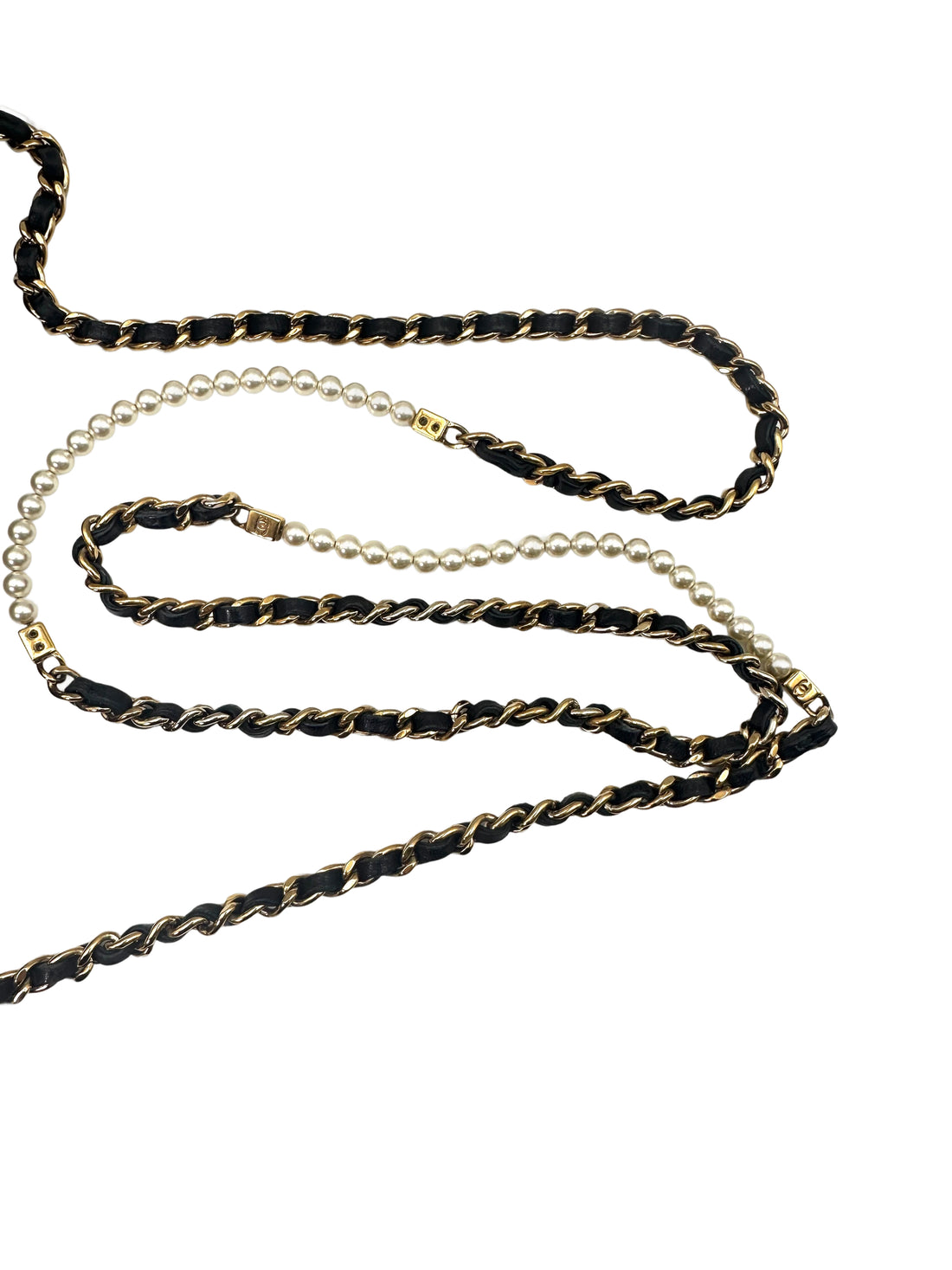 Chanel Black Quilted Lambskin Wallet On Chain With Gold Buckle(24***45) CC1656