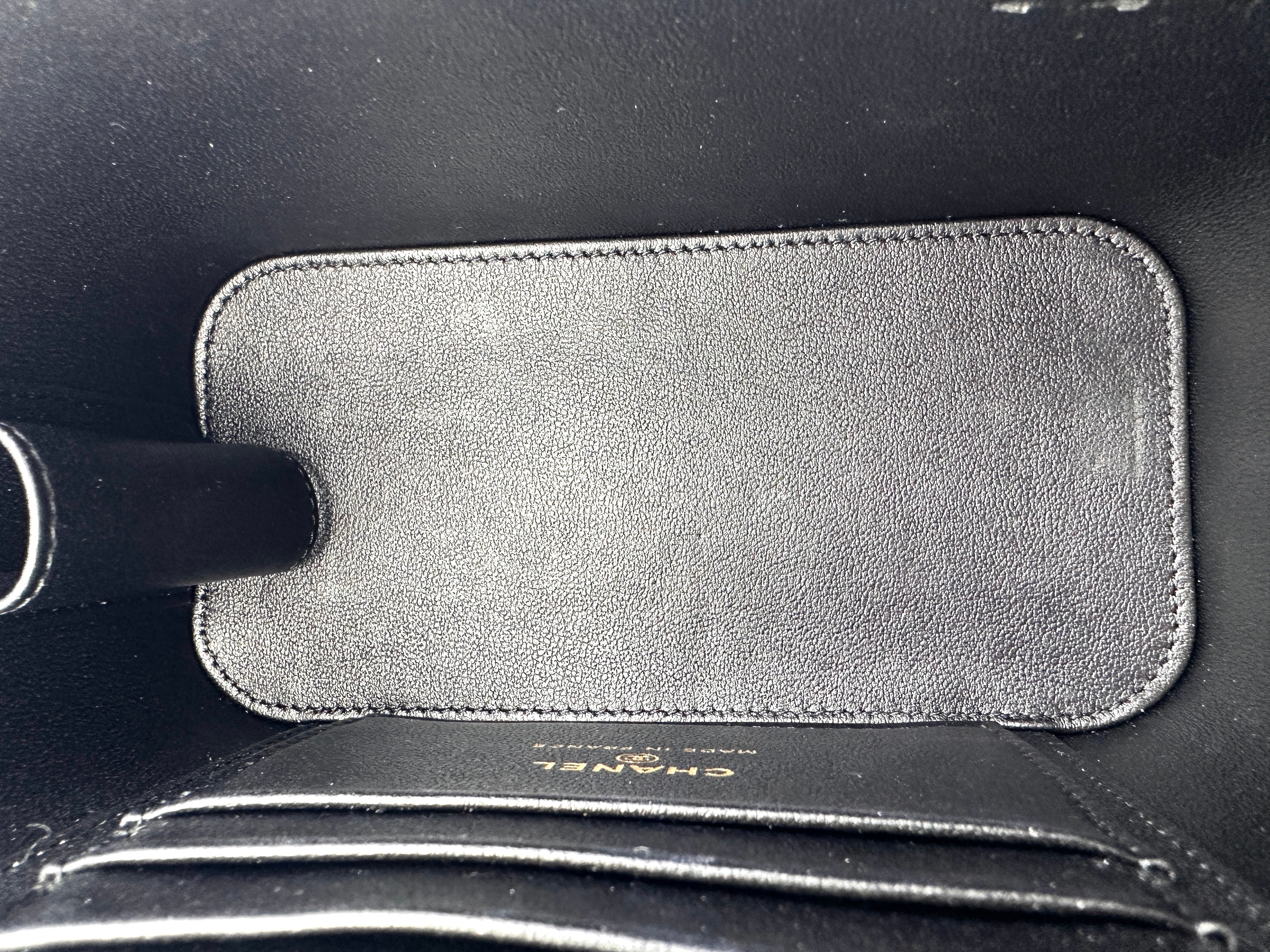 Chanel Casino Charms Black Quilted Leather Vanity Case(NC***47) CC1659