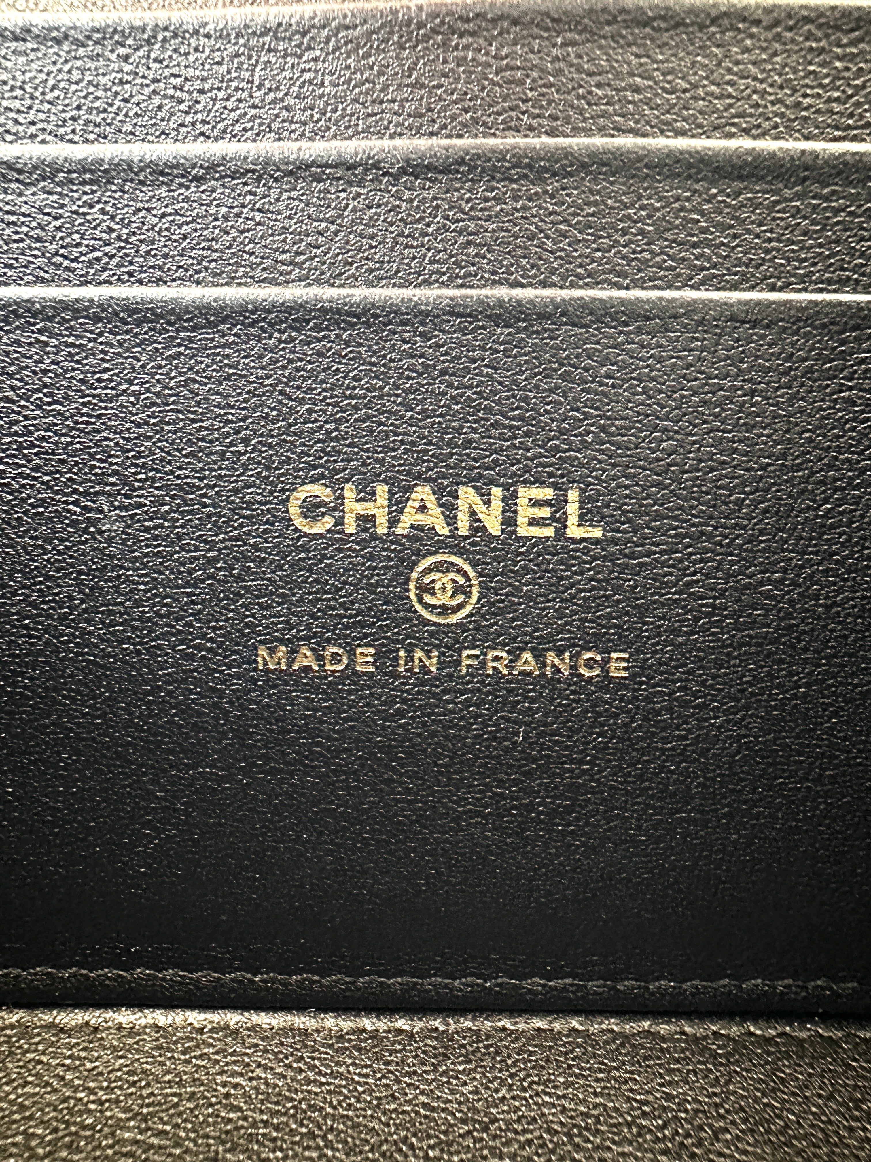 Chanel Casino Charms Black Quilted Leather Vanity Case(NC***47) CC1659