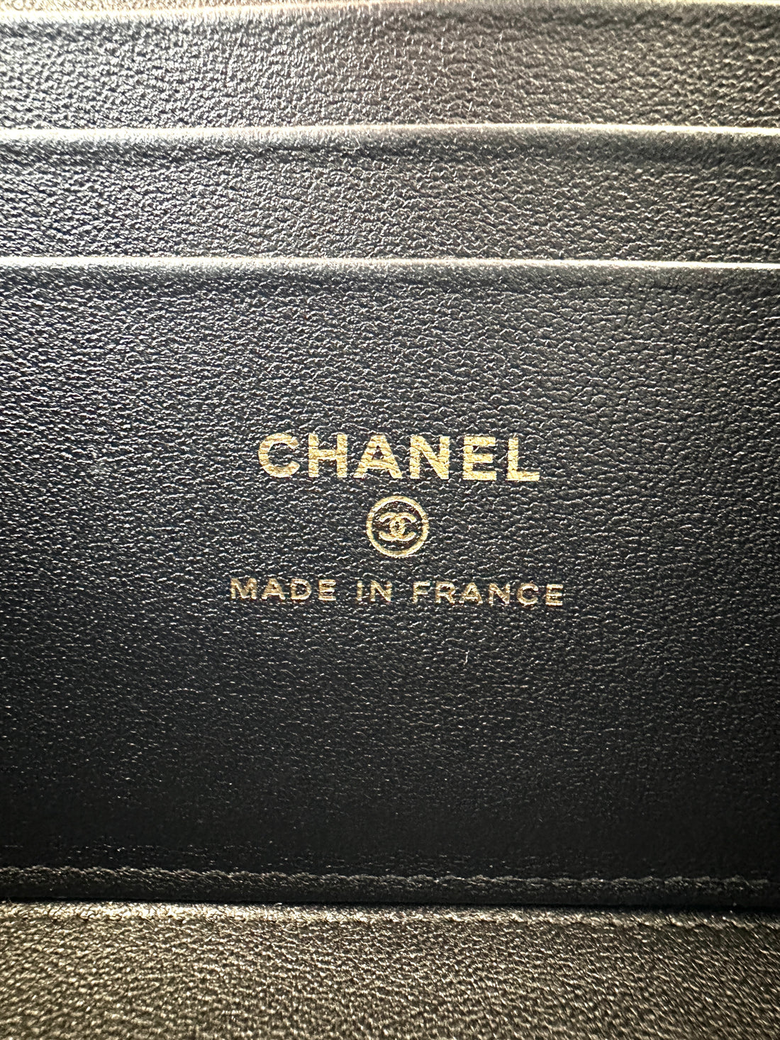 Chanel Casino Charms Black Quilted Leather Vanity Case(NC***47) CC1659
