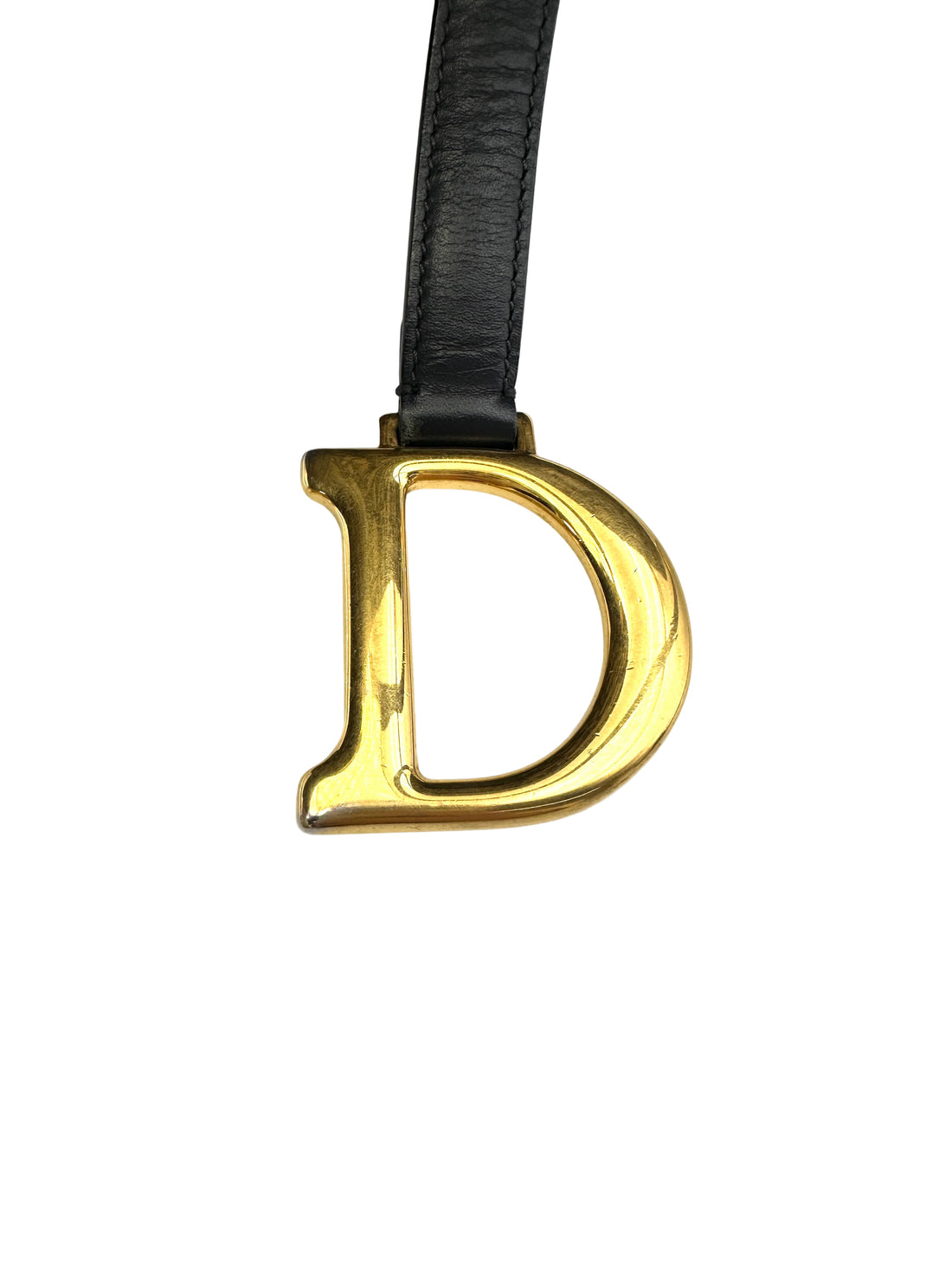 Christian Dior Oblique Black Jacquard Saddle Bag DR638