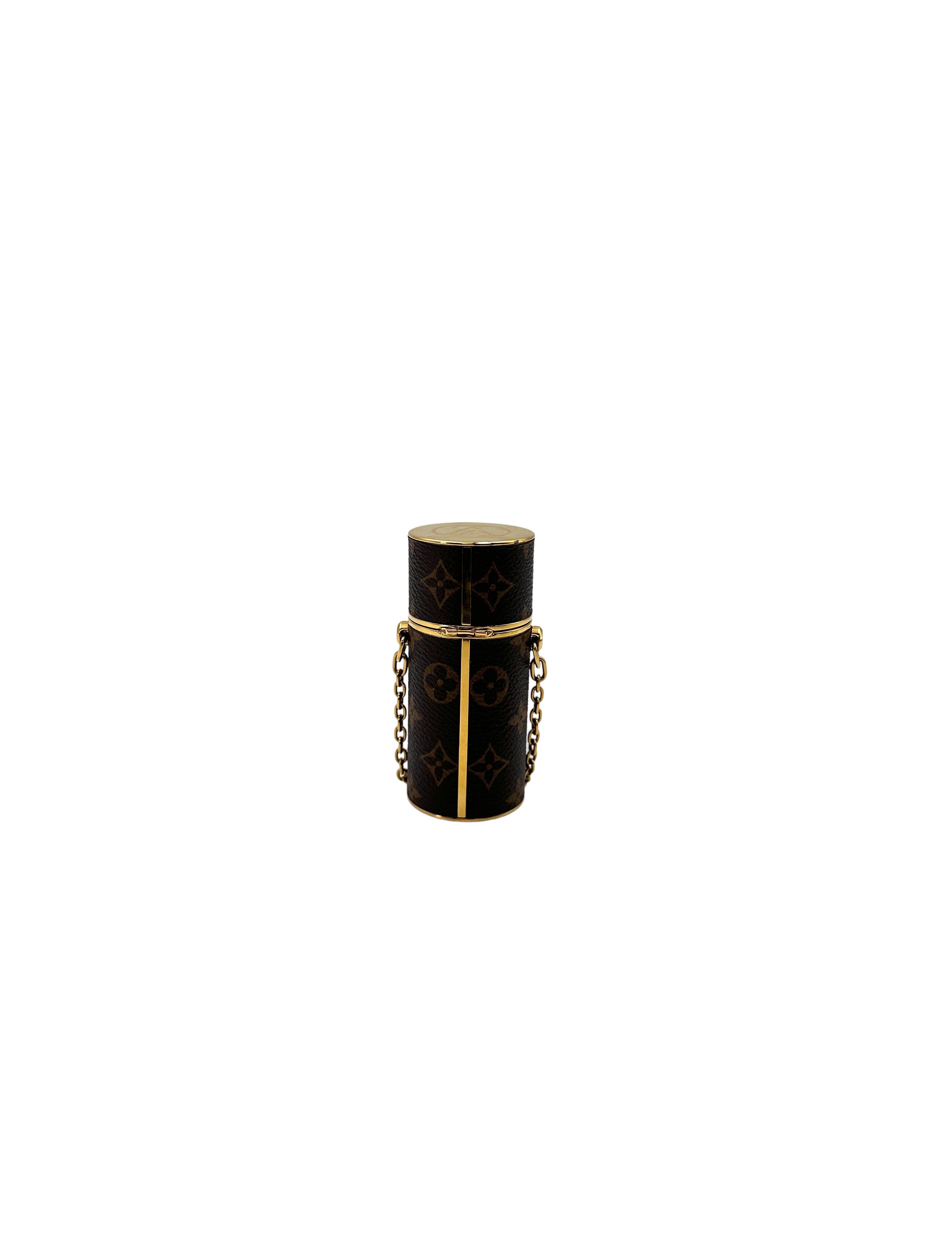 Louis Vuitton Monogram Canvas Lipstick Case With Chain LV2363