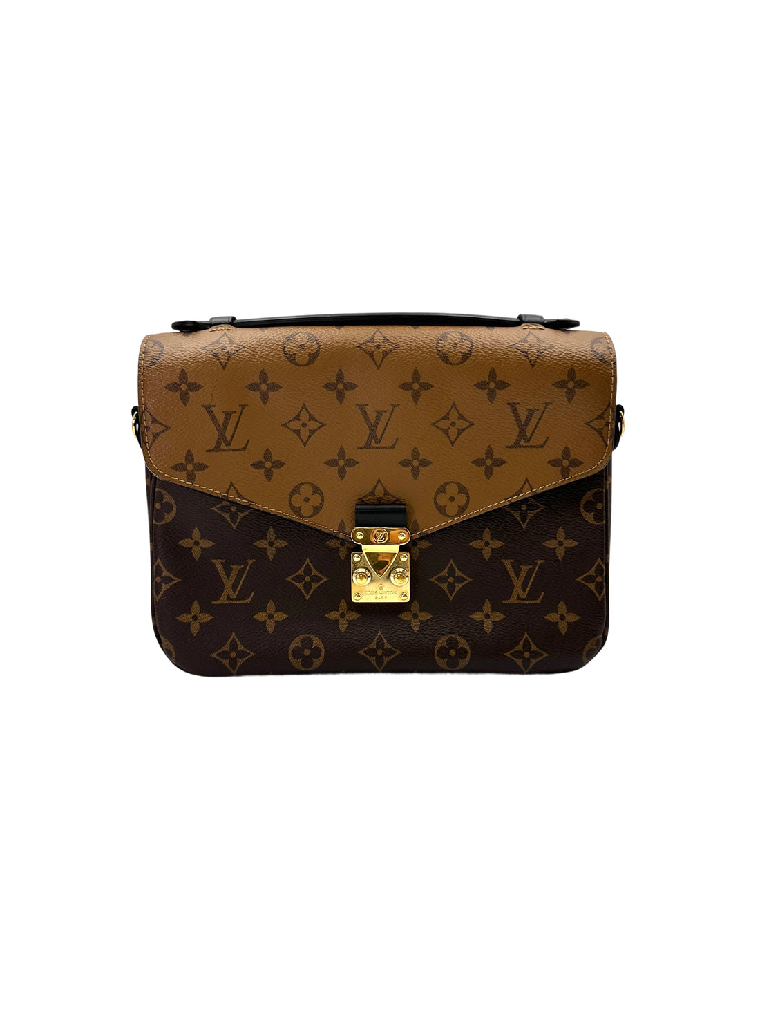 Louis Vuitton Brown Monogram Reverse Canvas Pochette Metis LV2360