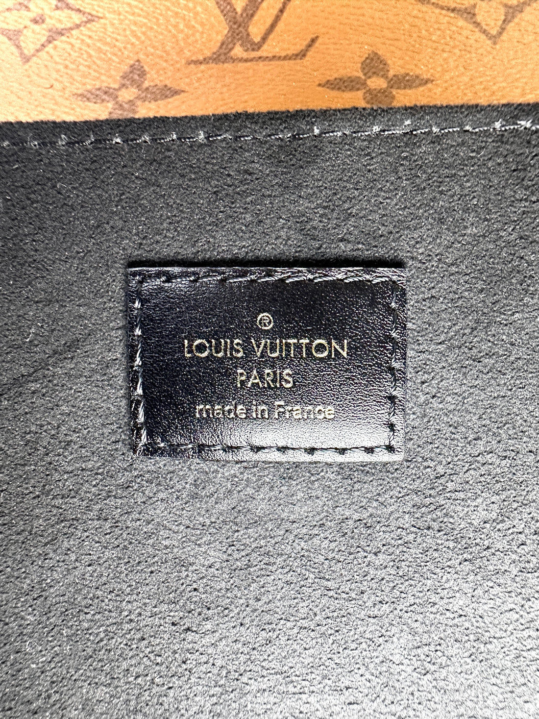 Louis Vuitton Brown Monogram Reverse Canvas Pochette Metis LV2360
