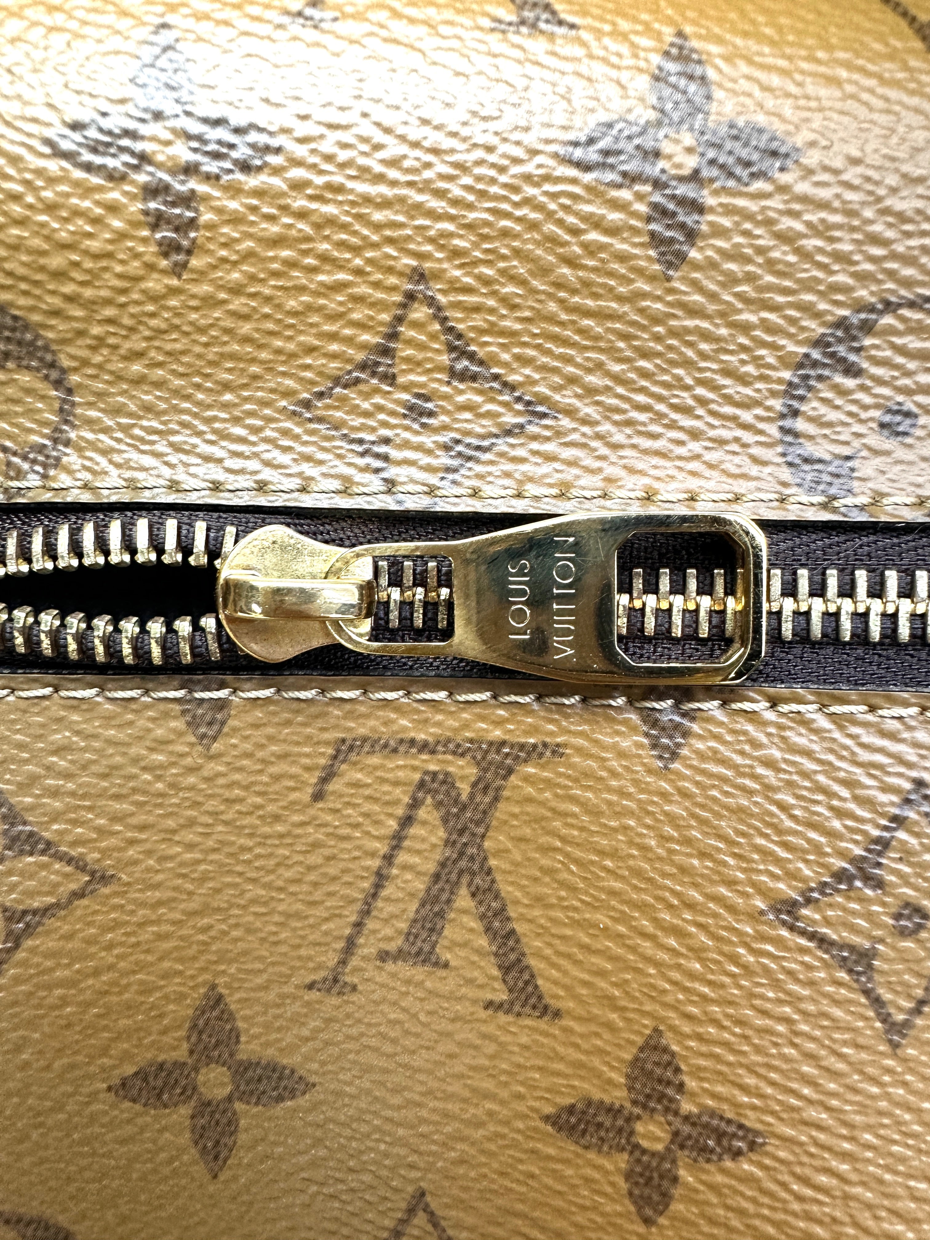 Louis Vuitton Brown Monogram Reverse Canvas Pochette Metis LV2360