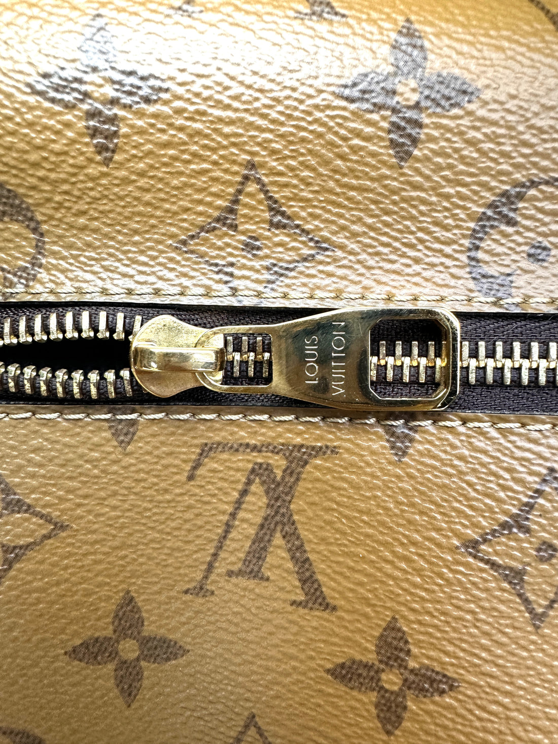 Louis Vuitton Brown Monogram Reverse Canvas Pochette Metis LV2360