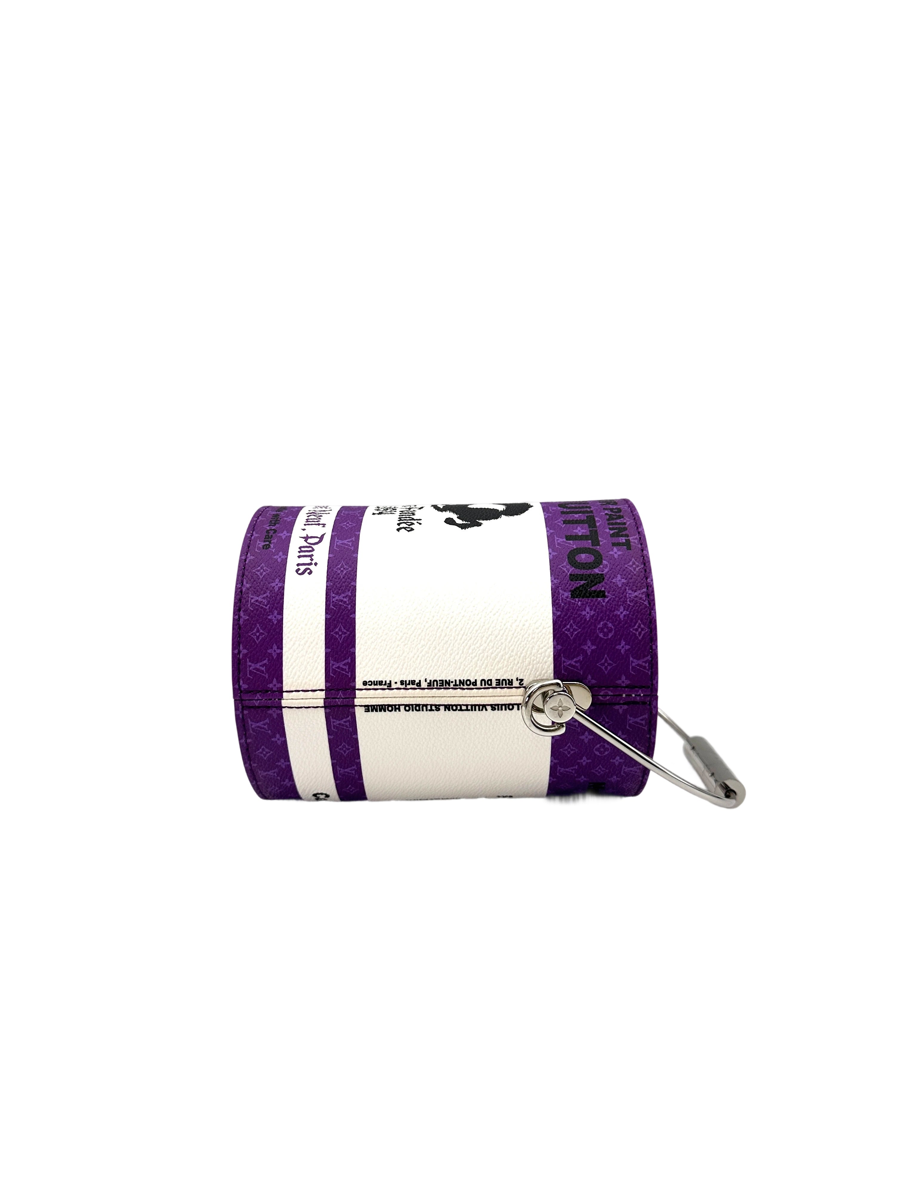 Louis Vuitton Purple Monogram LV Paint Can Bag LV2361
