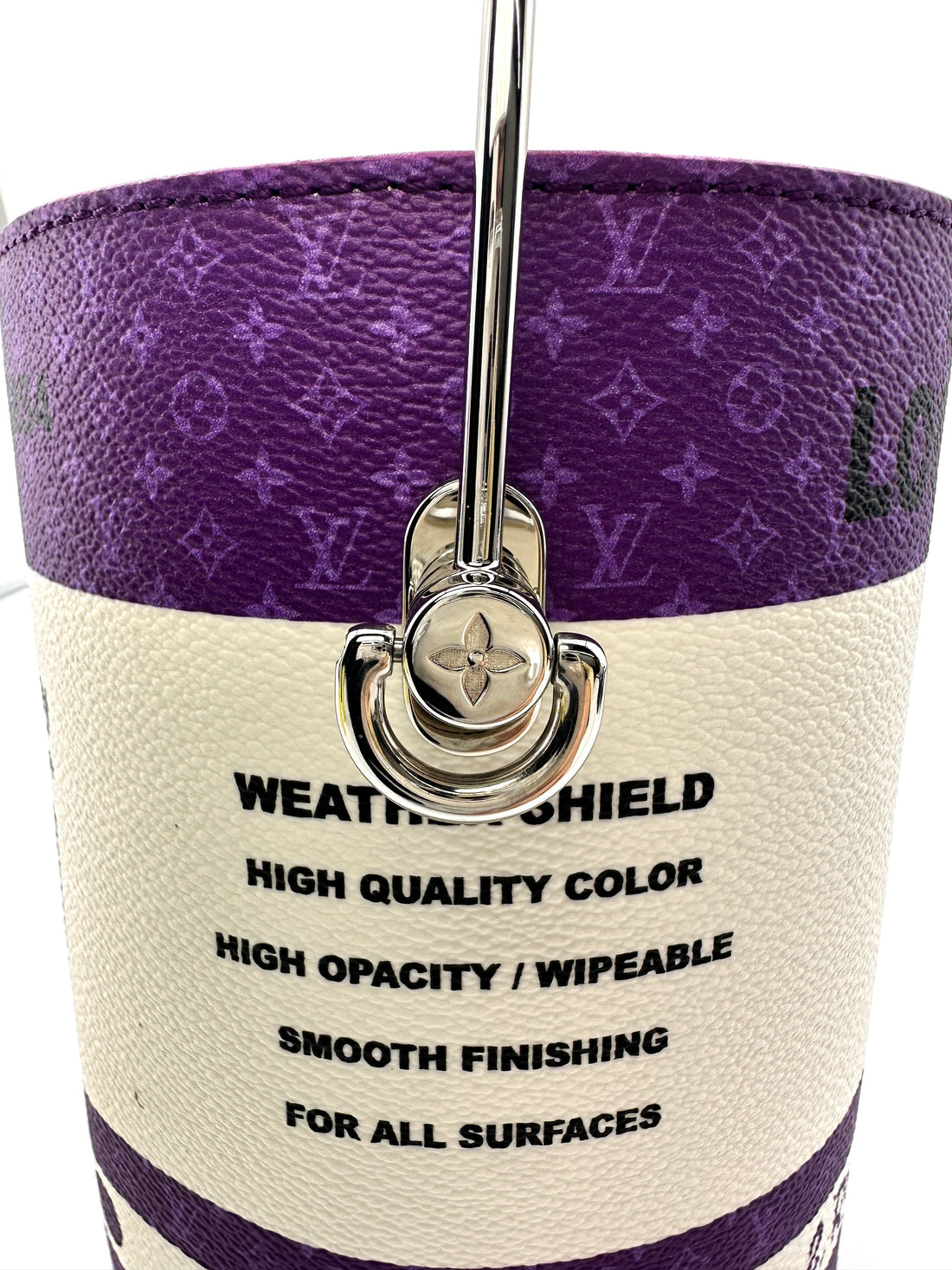 Louis Vuitton Purple Monogram LV Paint Can Bag LV2361
