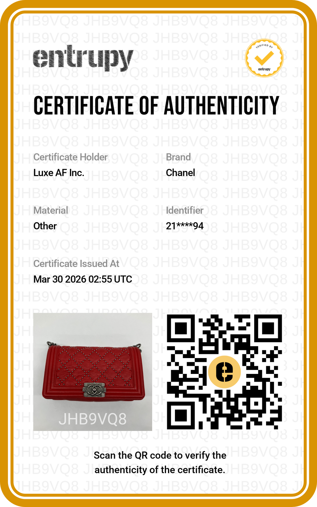 Chanel LeBoy Red Quilted Studded Leather Medium Size Flap Bag With Aged Silver Buckle(21***94) CC1665
