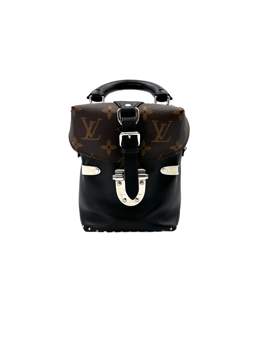 Louis Vuitton Runway 2016 Monogram Reverse Camera Box Handle Bag LV2364