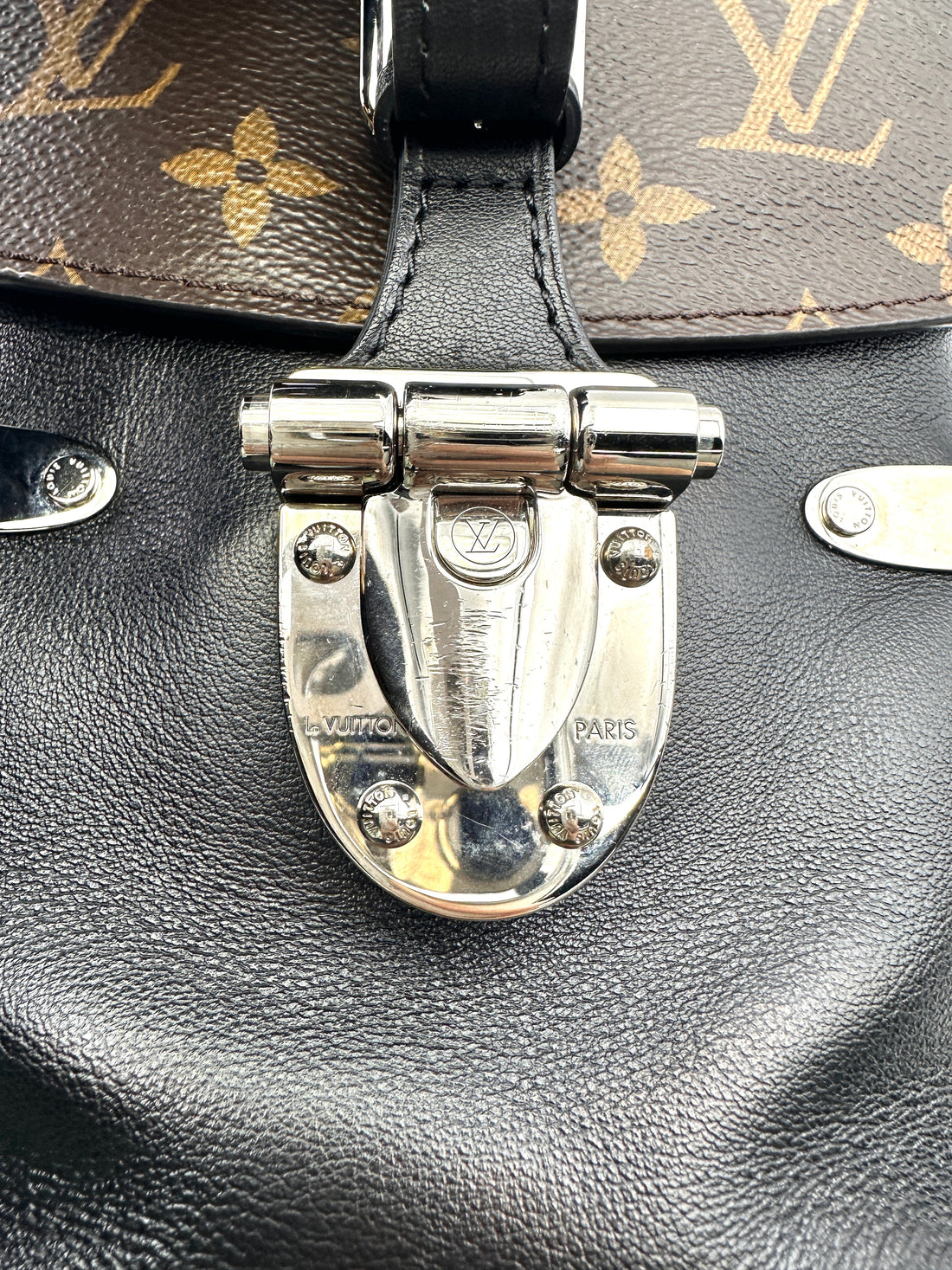 Louis Vuitton Runway 2016 Monogram Reverse Camera Box Handle Bag LV2364