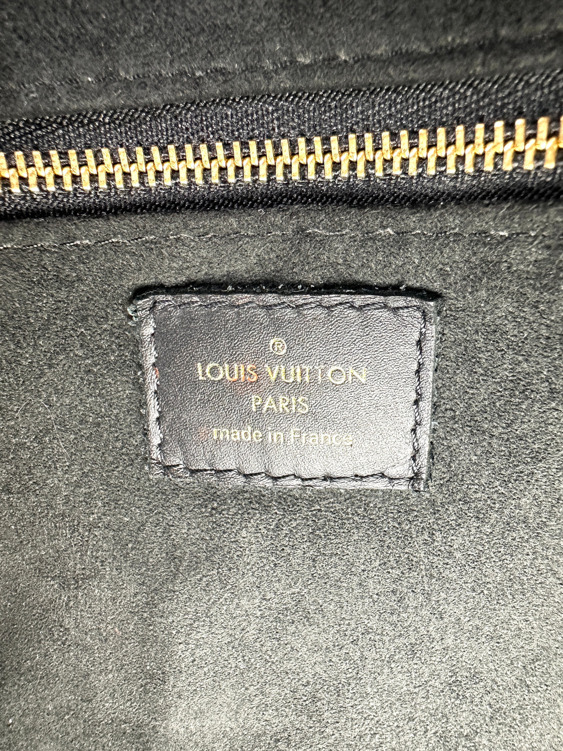 Louis Vuitton Petite Malle Souple Monogram Canvas Handle Bag With Black Leather Trim LV2365