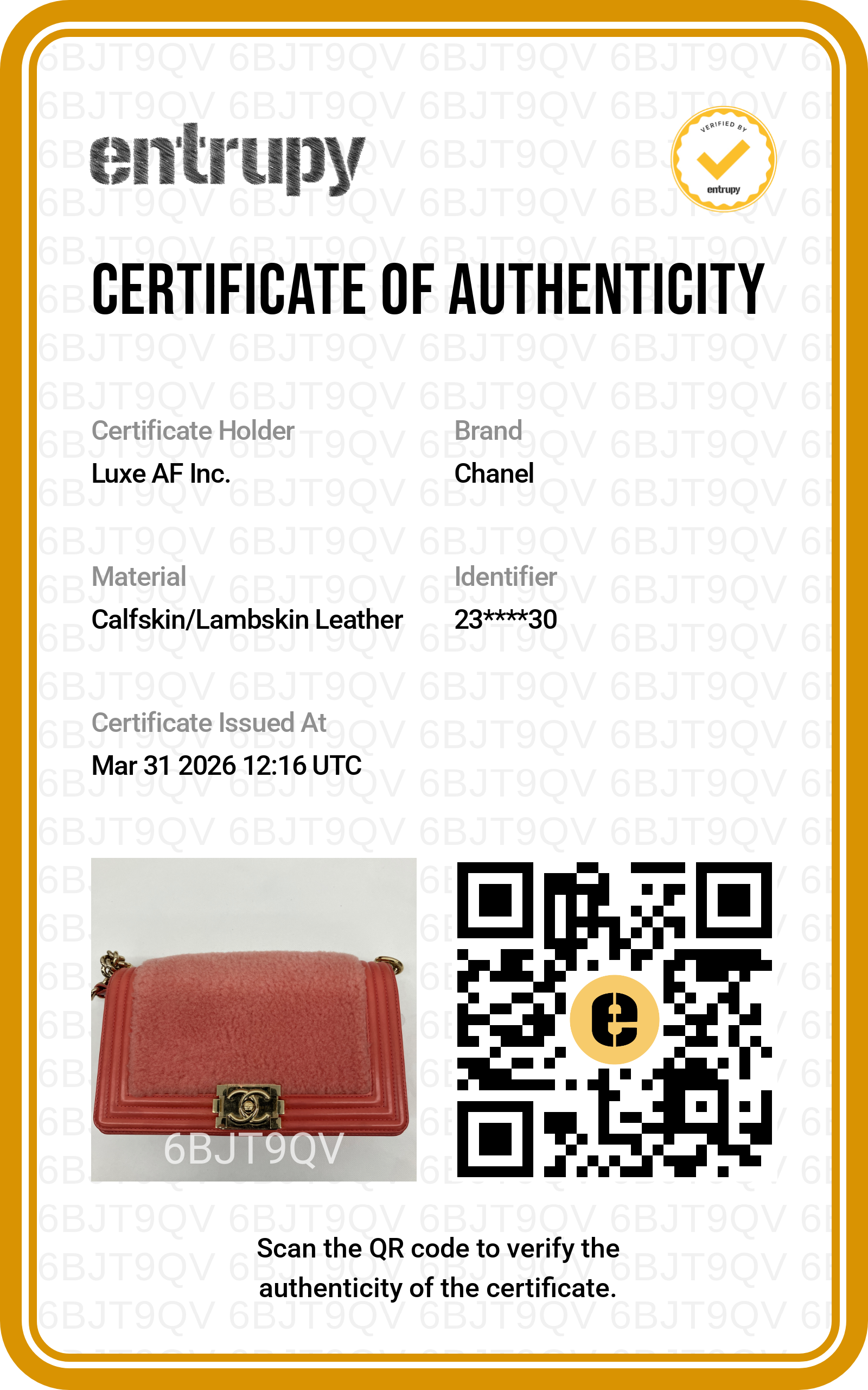 Chanel LeBoy Red Shearling Leather Flap Bag With Gold Hardware(23***30) CC1682