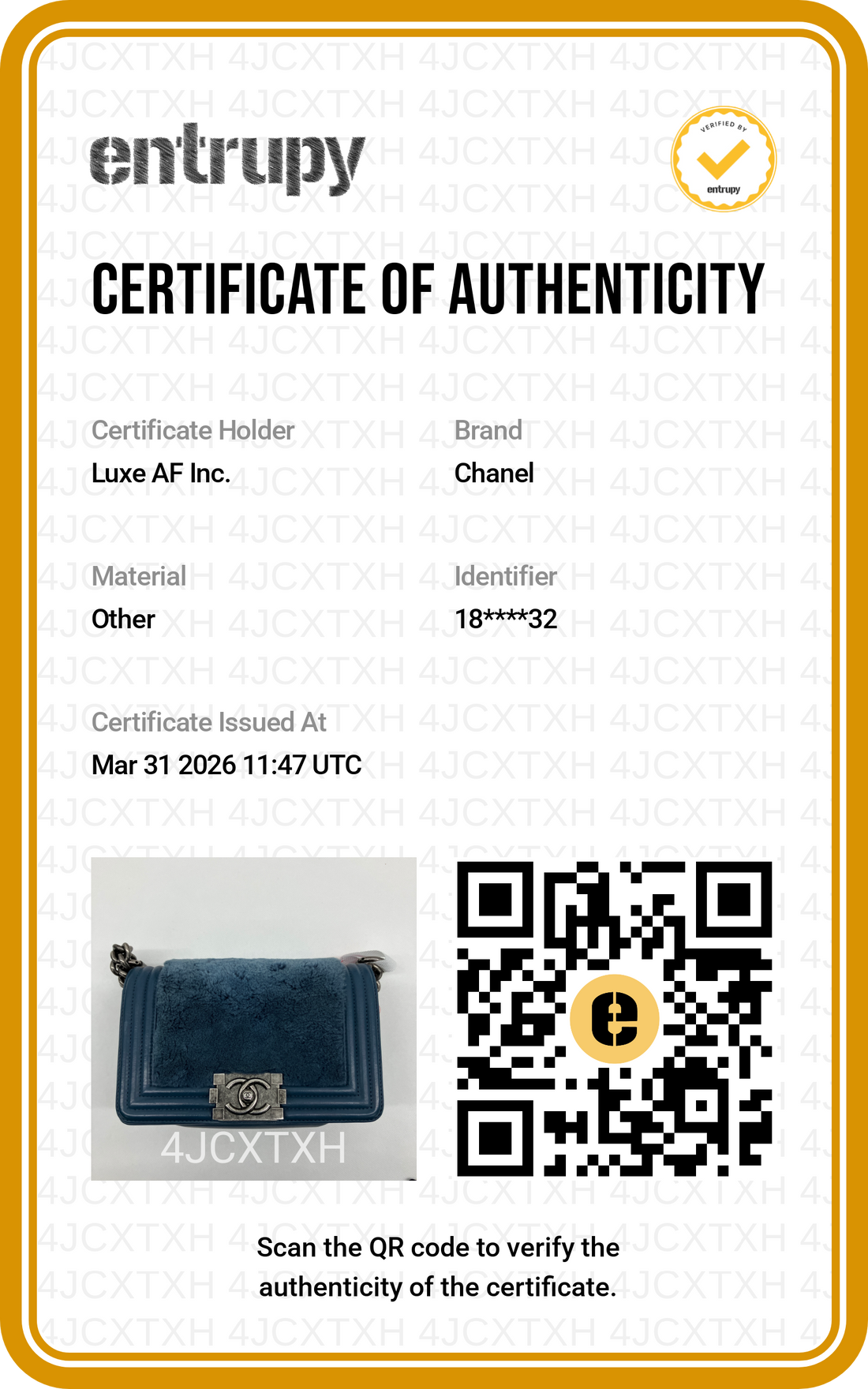 Chanel LeBoy Navy Shearling Leather Flap Bag With Gold Hardware(18***32) CC1681