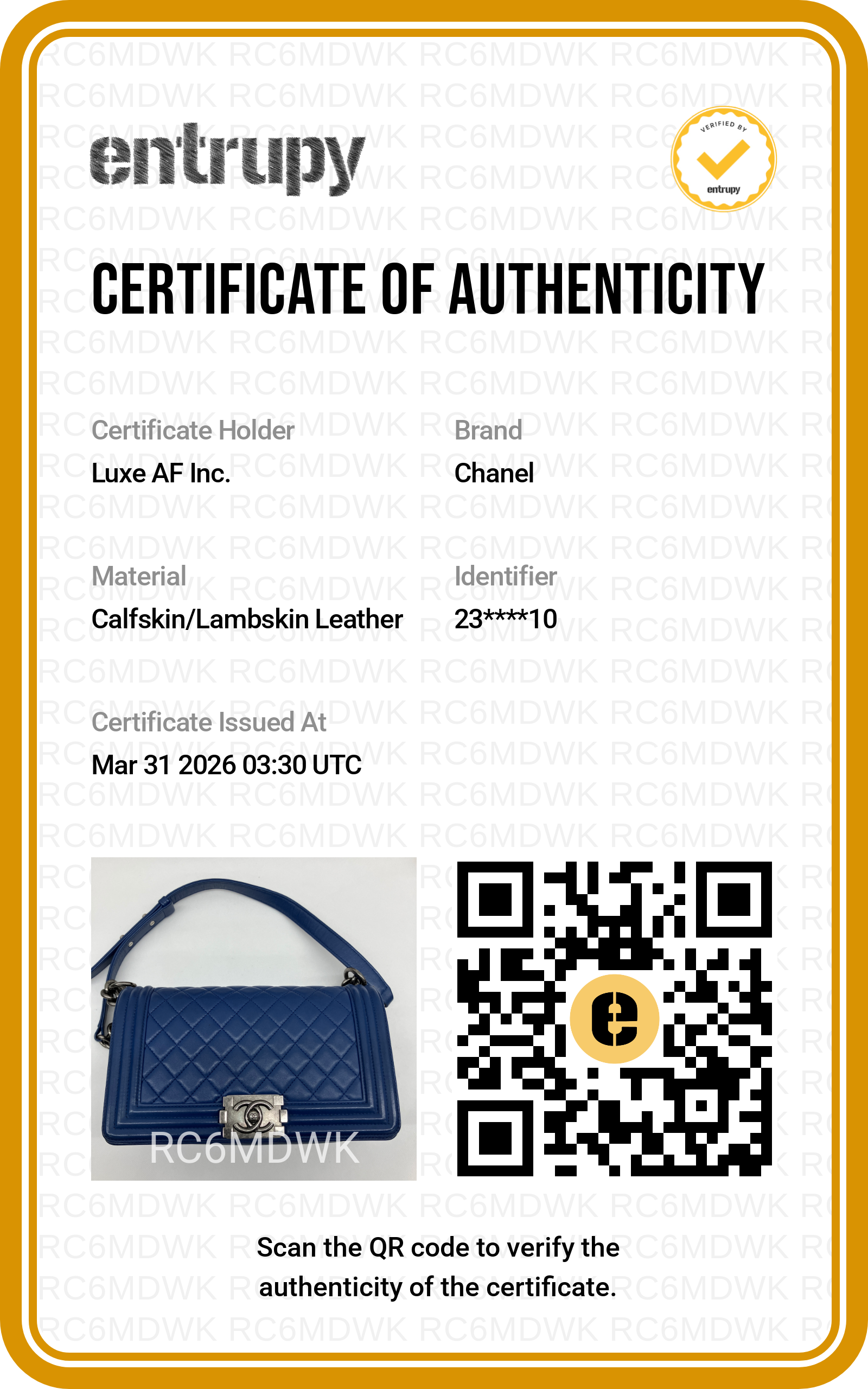 Chanel LeBoy Blue Quilted Lambskin Medium Size Flap Bag With Silver Buckle(23***10) CC1673