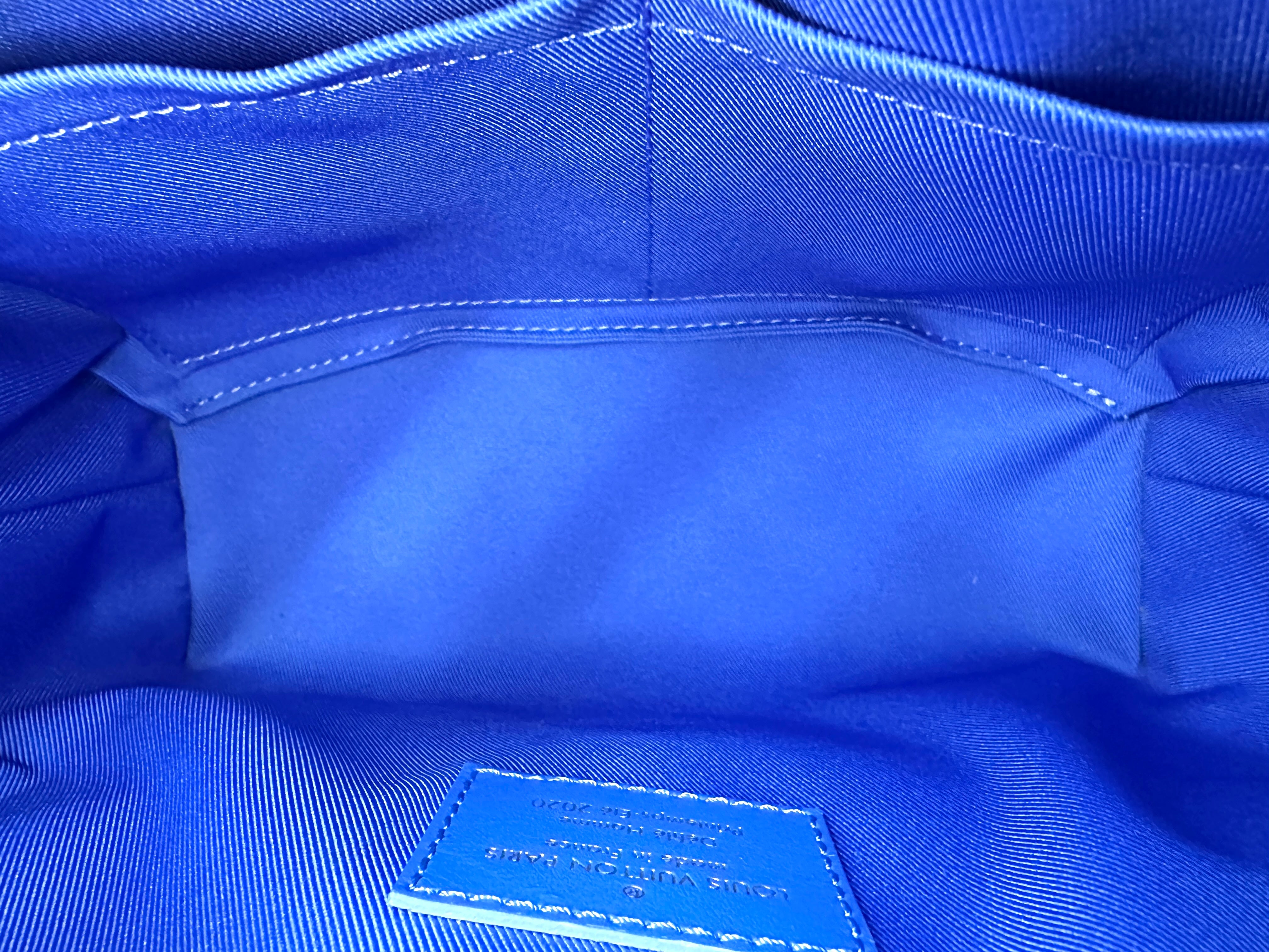 Louis Vuitton FW20 Blue Monogram Clouds Soft Trunk LV2367