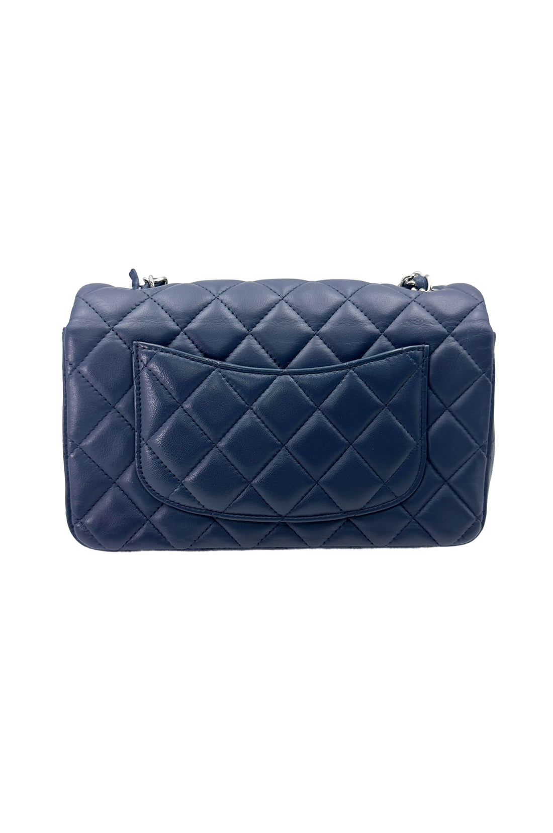 Chanel Classic Flap Iridescent Turquoise Blue Quilted Leather Shoulder Bag(17***09) IRIS118