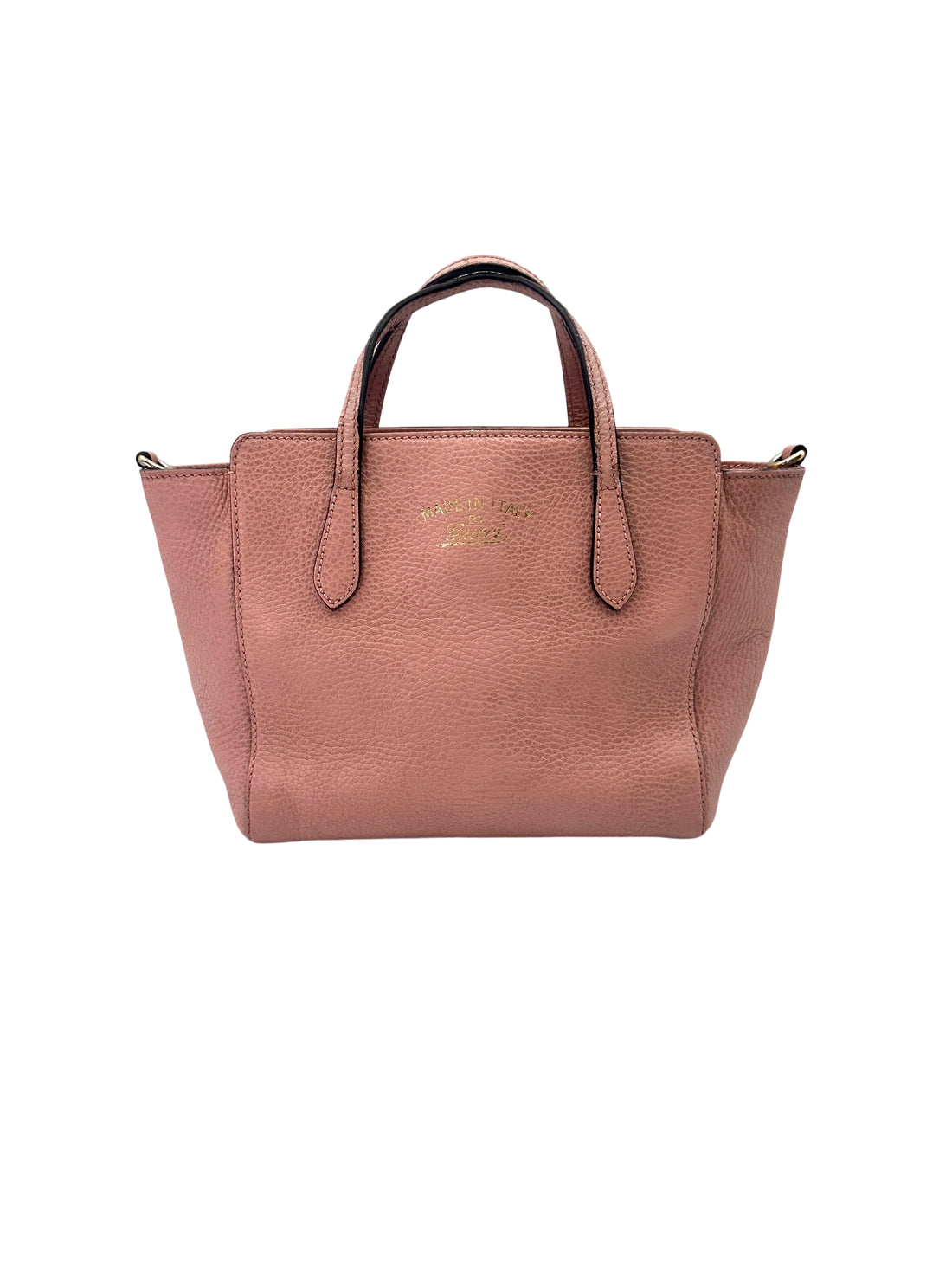 Gucci Swing Pink Leather Handle Bag GG830