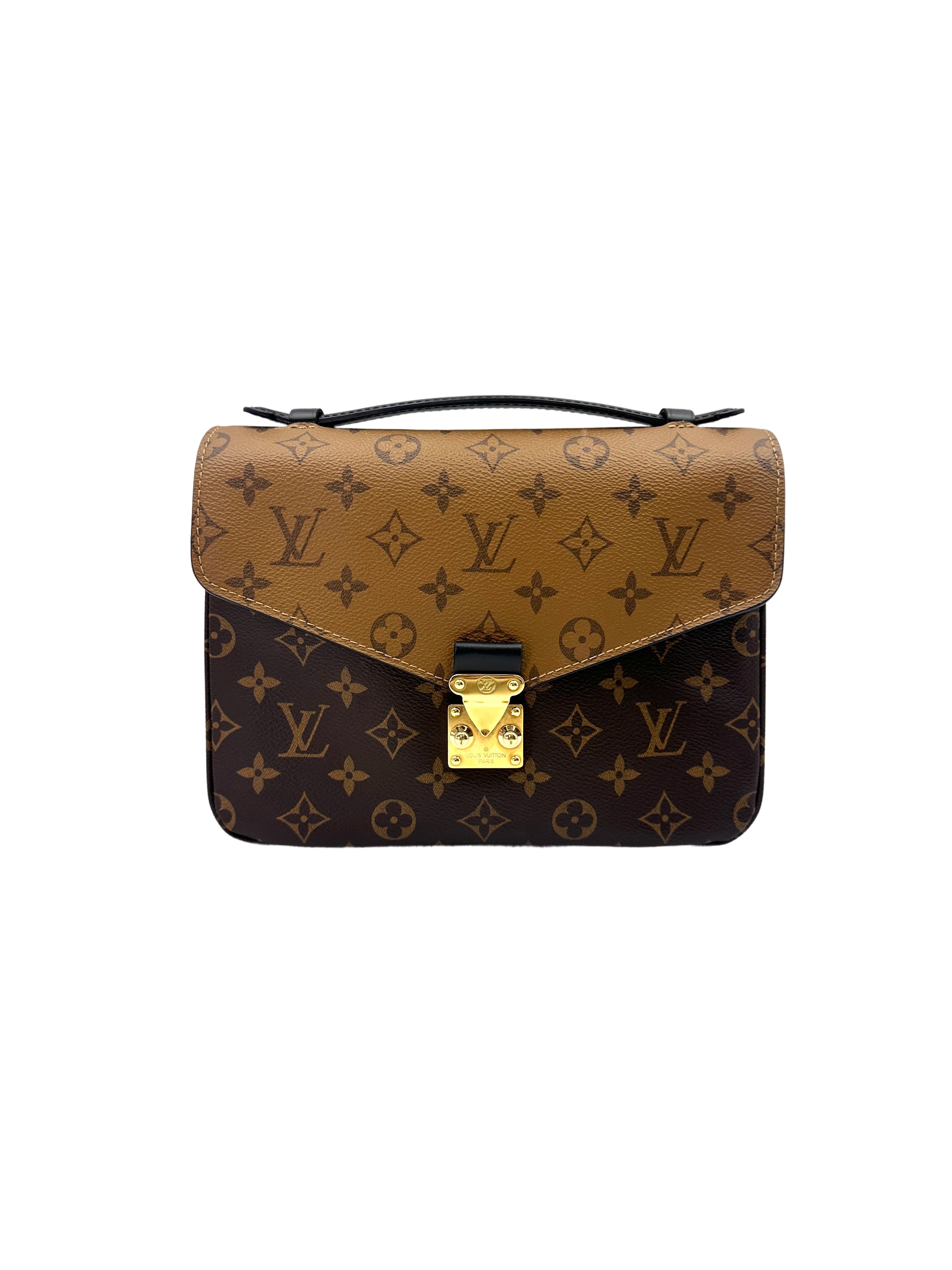 Louis Vuitton Brown Monogram Reverse Canvas Pochette Metis LV2370