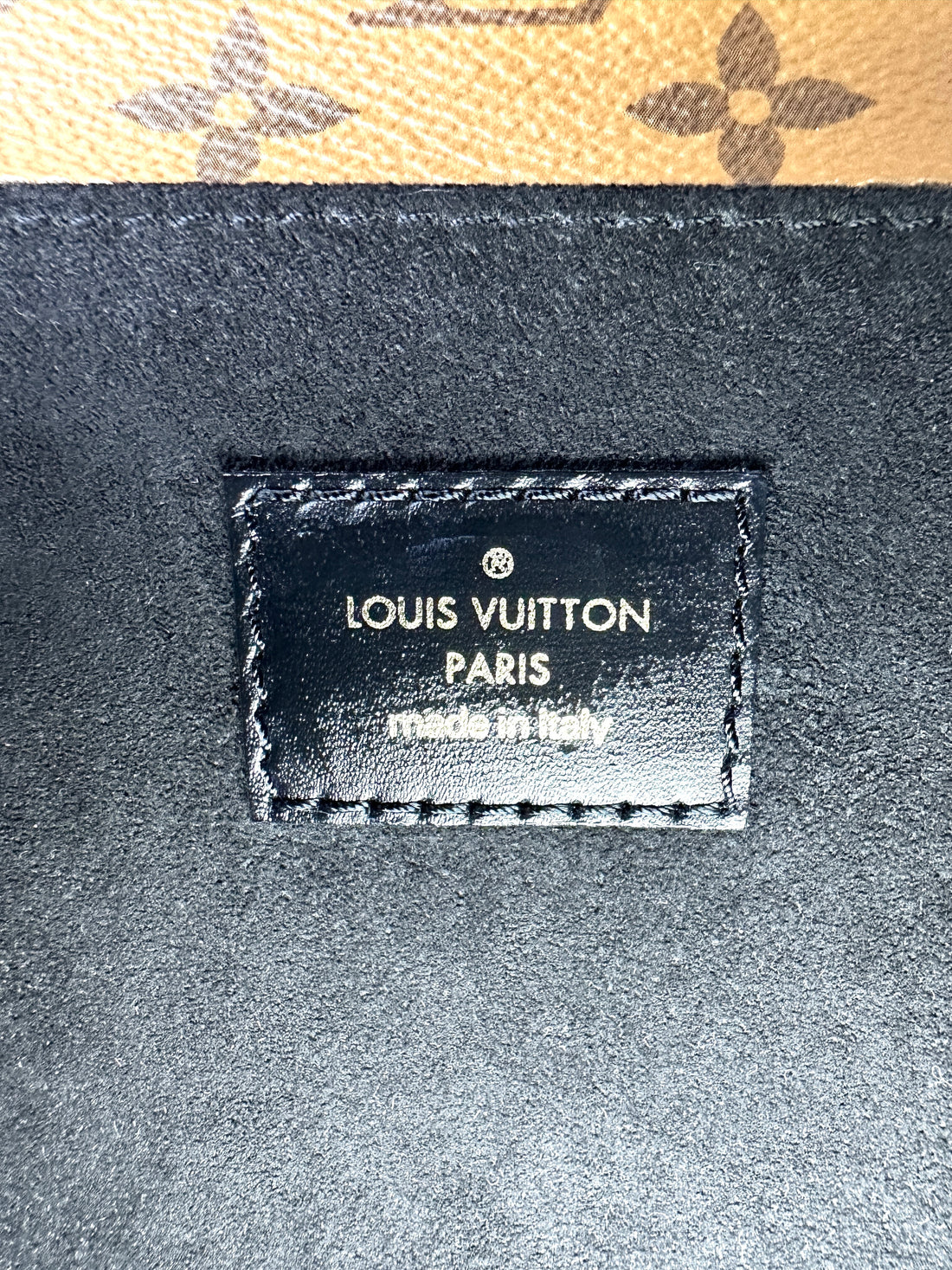 Louis Vuitton Brown Monogram Reverse Canvas Pochette Metis LV2370