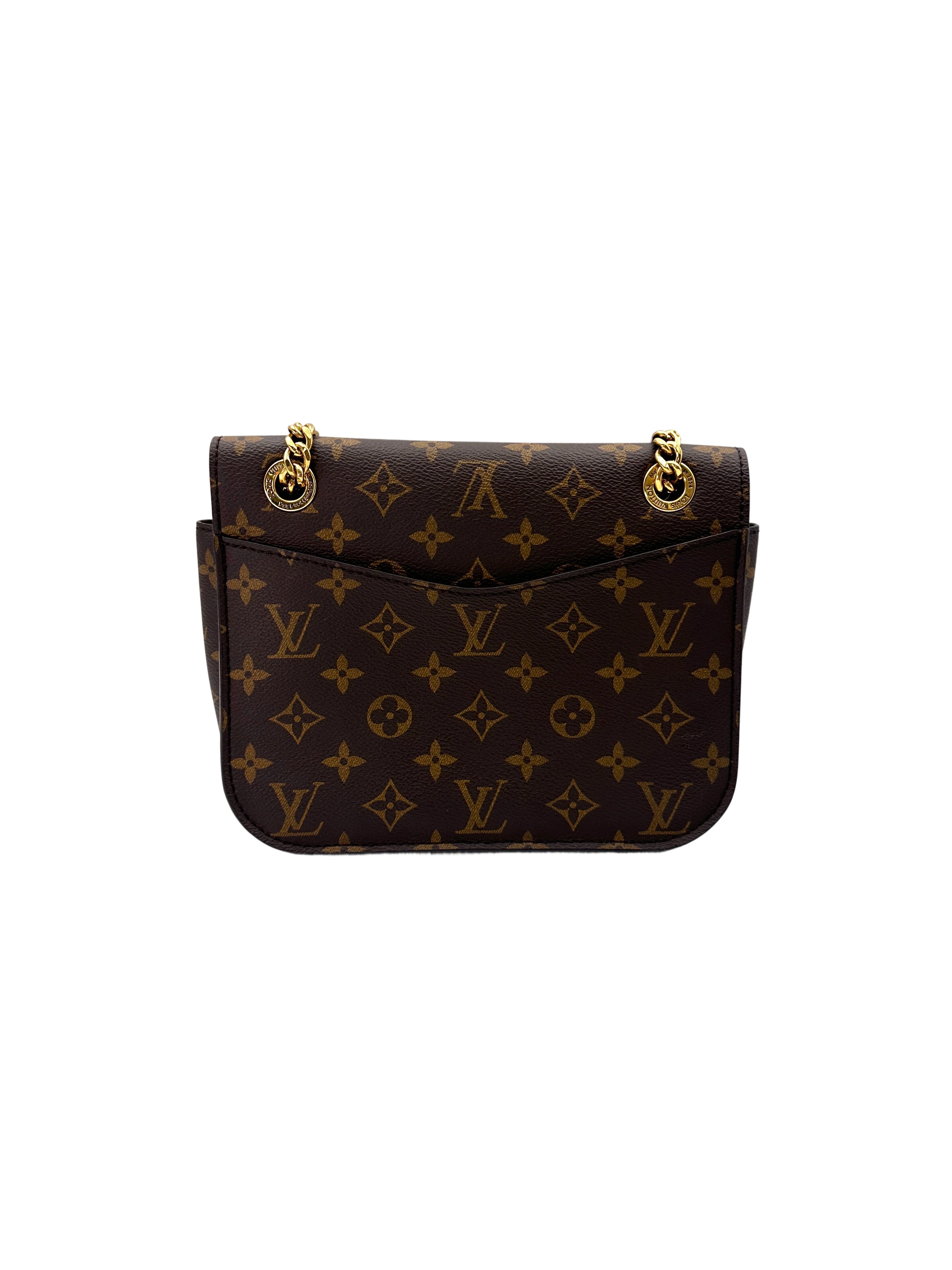 Louis Vuitton Passy Monogram Canvas Chain Bag LV2369