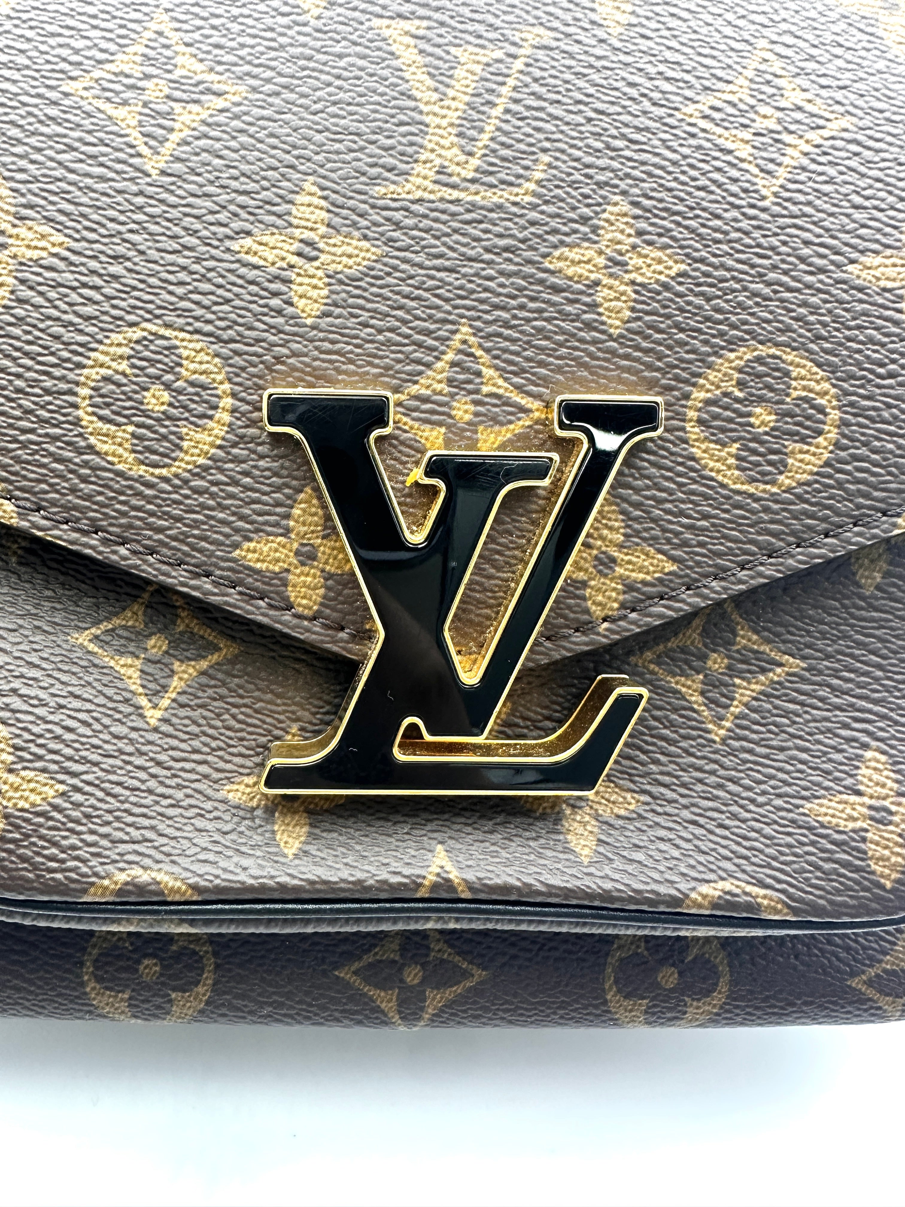 Louis Vuitton Passy Monogram Canvas Chain Bag LV2369