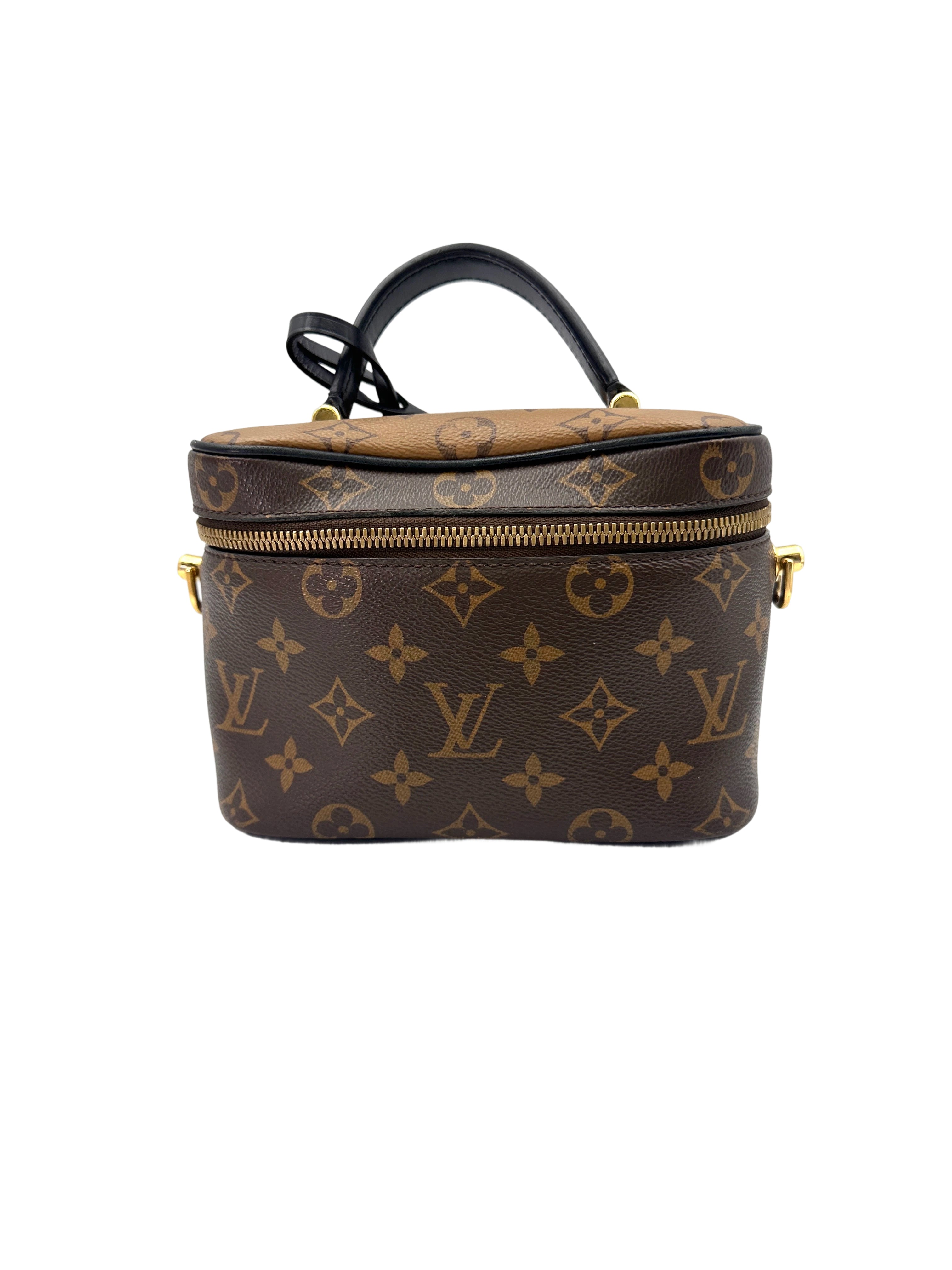 Louis Vuitton Vanity PM Monogram Canvas Handle Bag LV2374