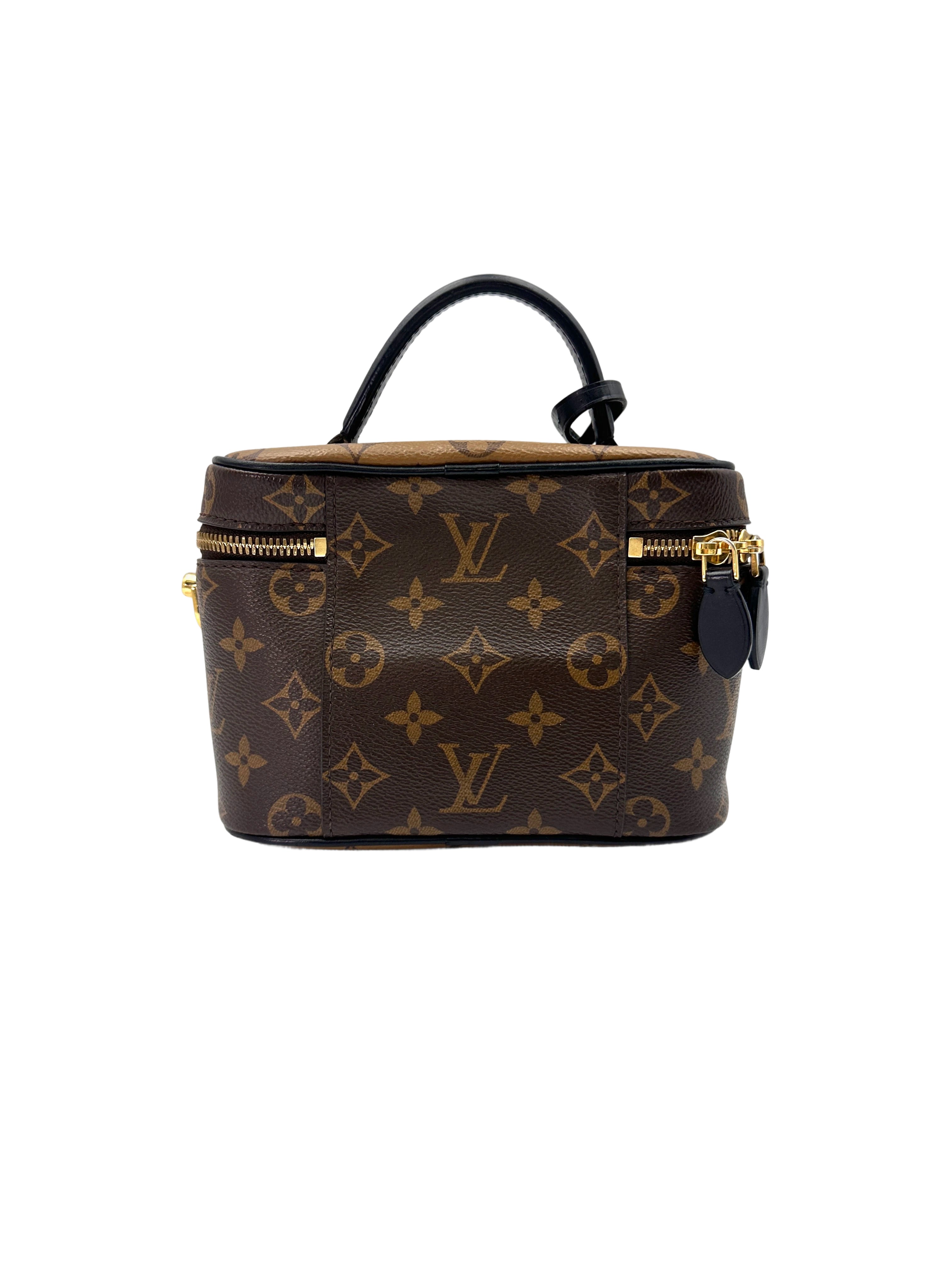 Louis Vuitton Vanity PM Monogram Canvas Handle Bag LV2374