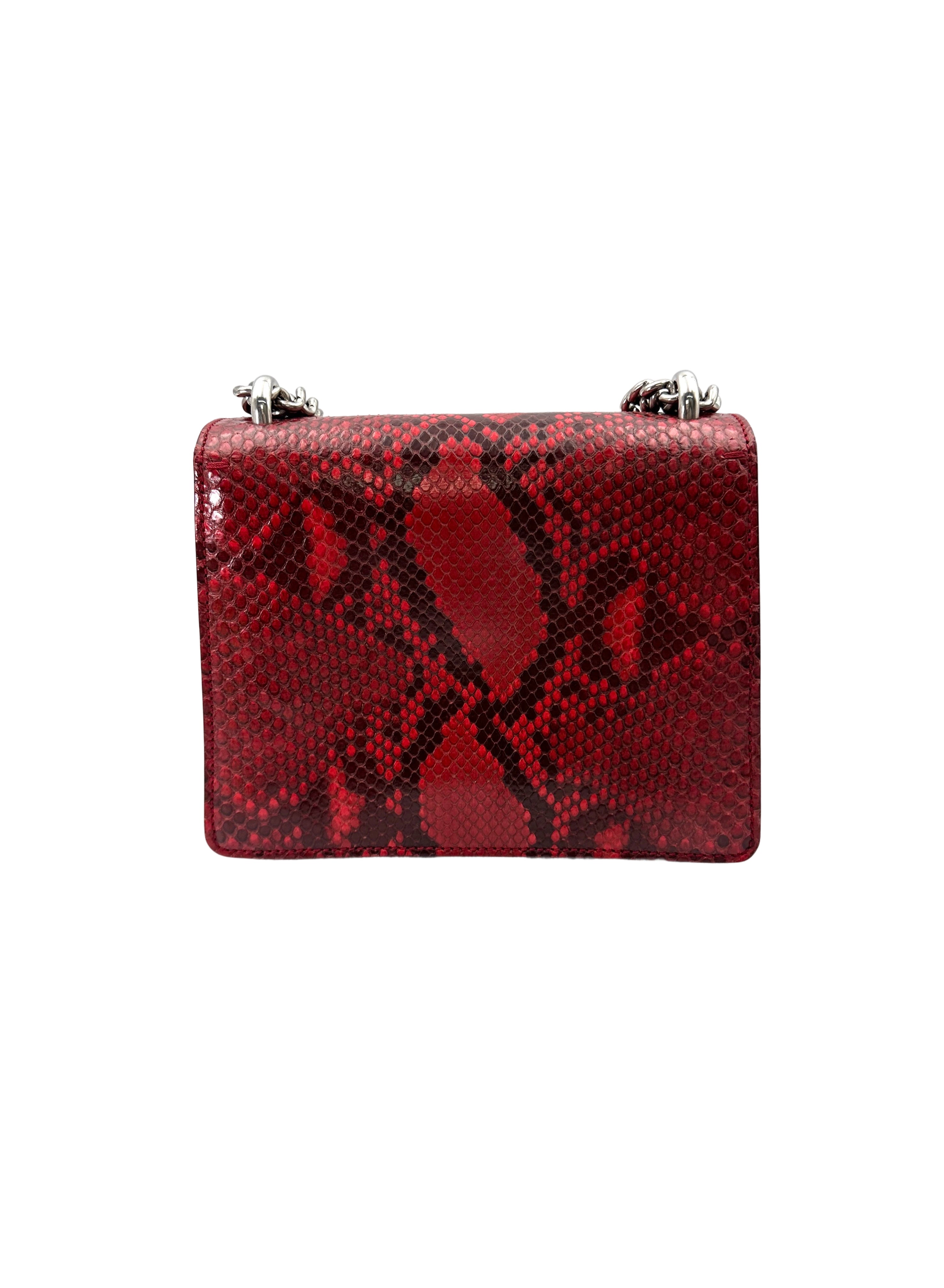 Gucci Dionysus Red Python Small Size Shoulder Bag GG831