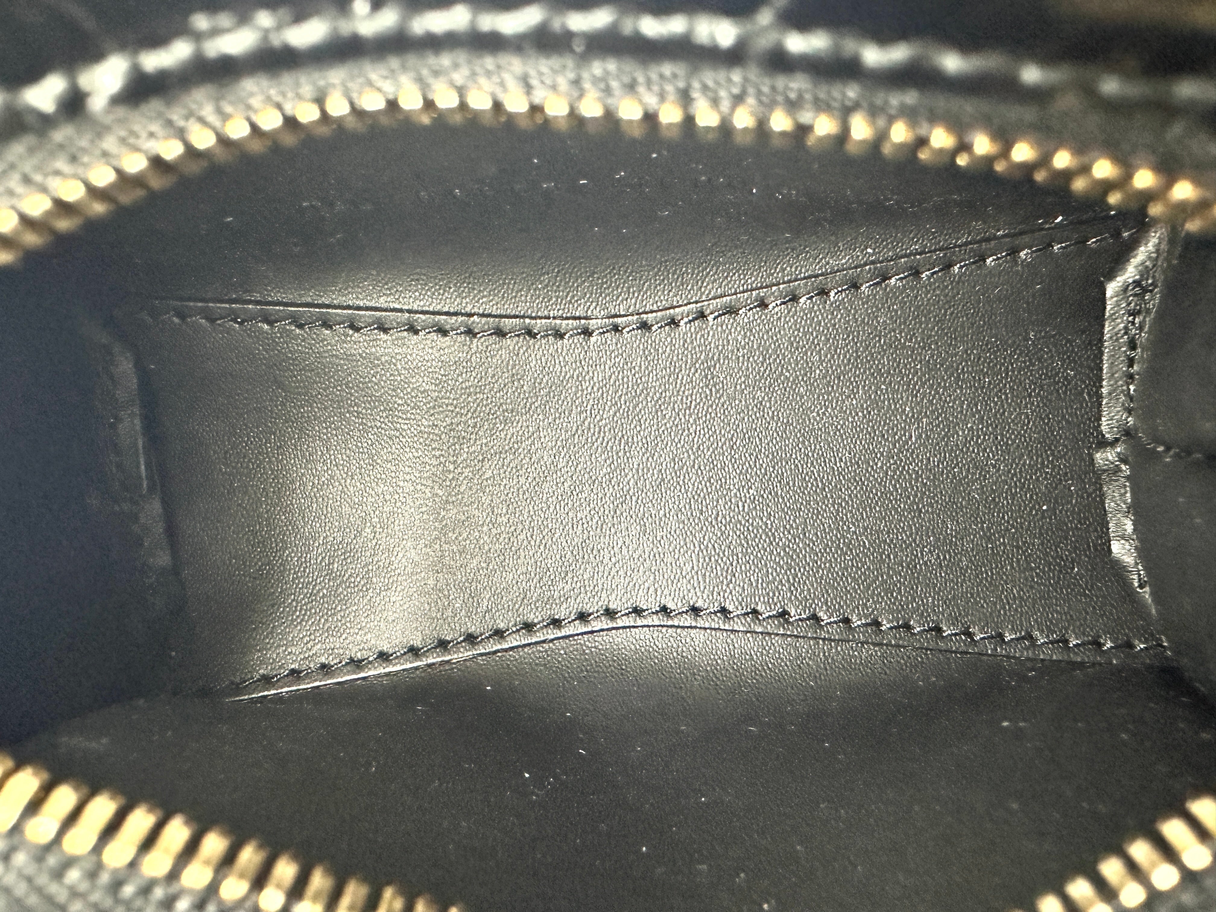 Balenciaga Neo Classic Super Nano Black Leather City Handle Bag BB61