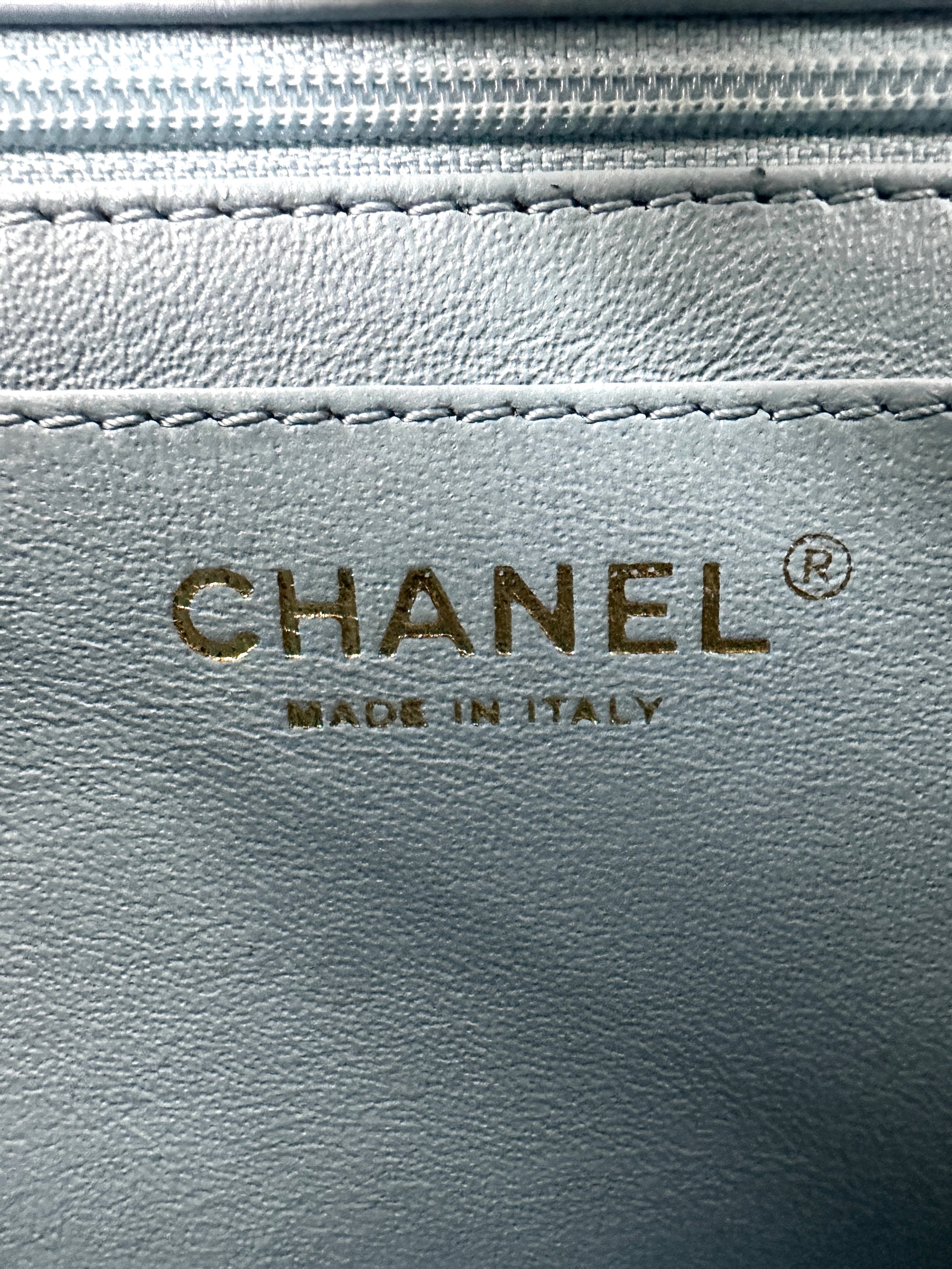 Chanel 2.55 Reissue Light Blue Quilted Leather Flap Bag(U1***TJ) IRIS129