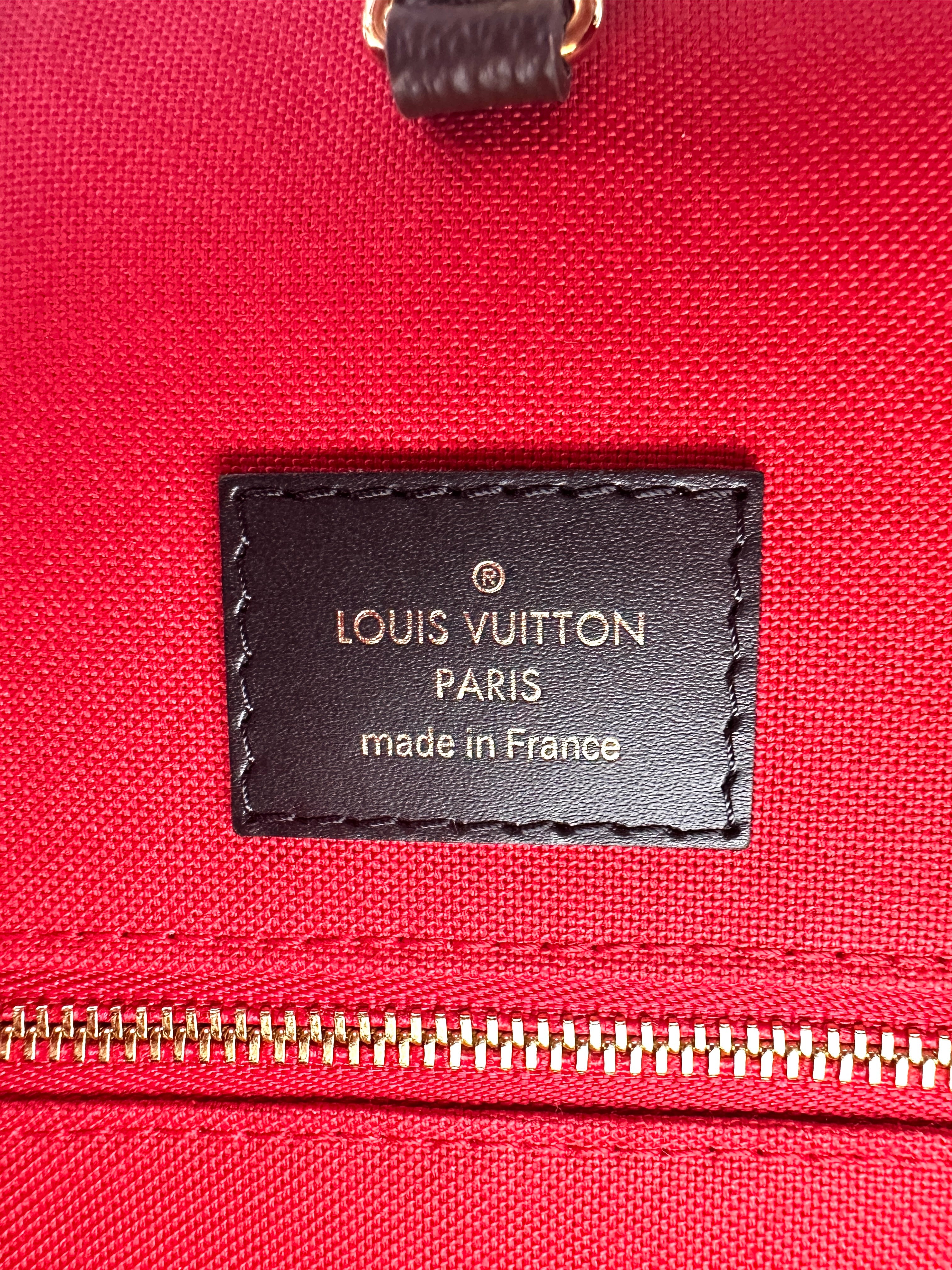 Louis Vuitton OnTheGo GM Brown Monogram Tote Handle Bag LV2378