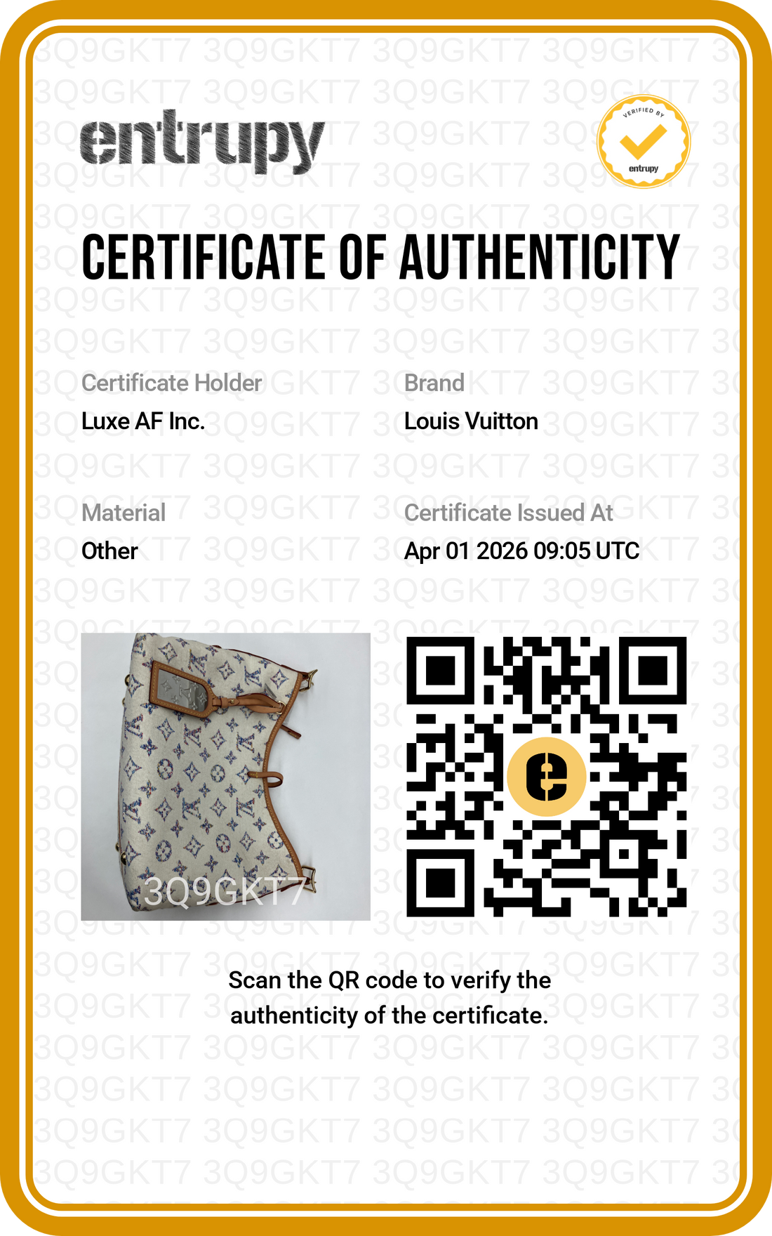Louis Vuitton Nautical CarryAll .PM White/Blue Monogram Jacquard Shoulder Bag With Pouch LV2398
