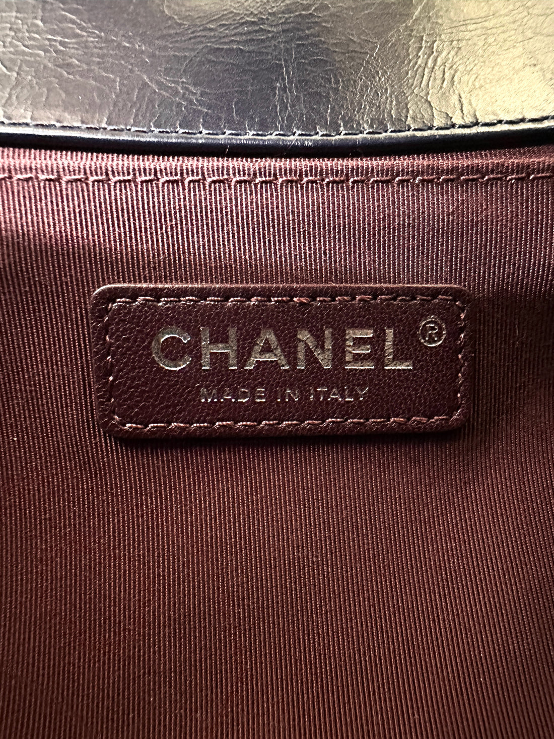 Chanel LeBoy Black Quilted Leather Flap Bag With Braided Chain Trim(23***71) CC1696