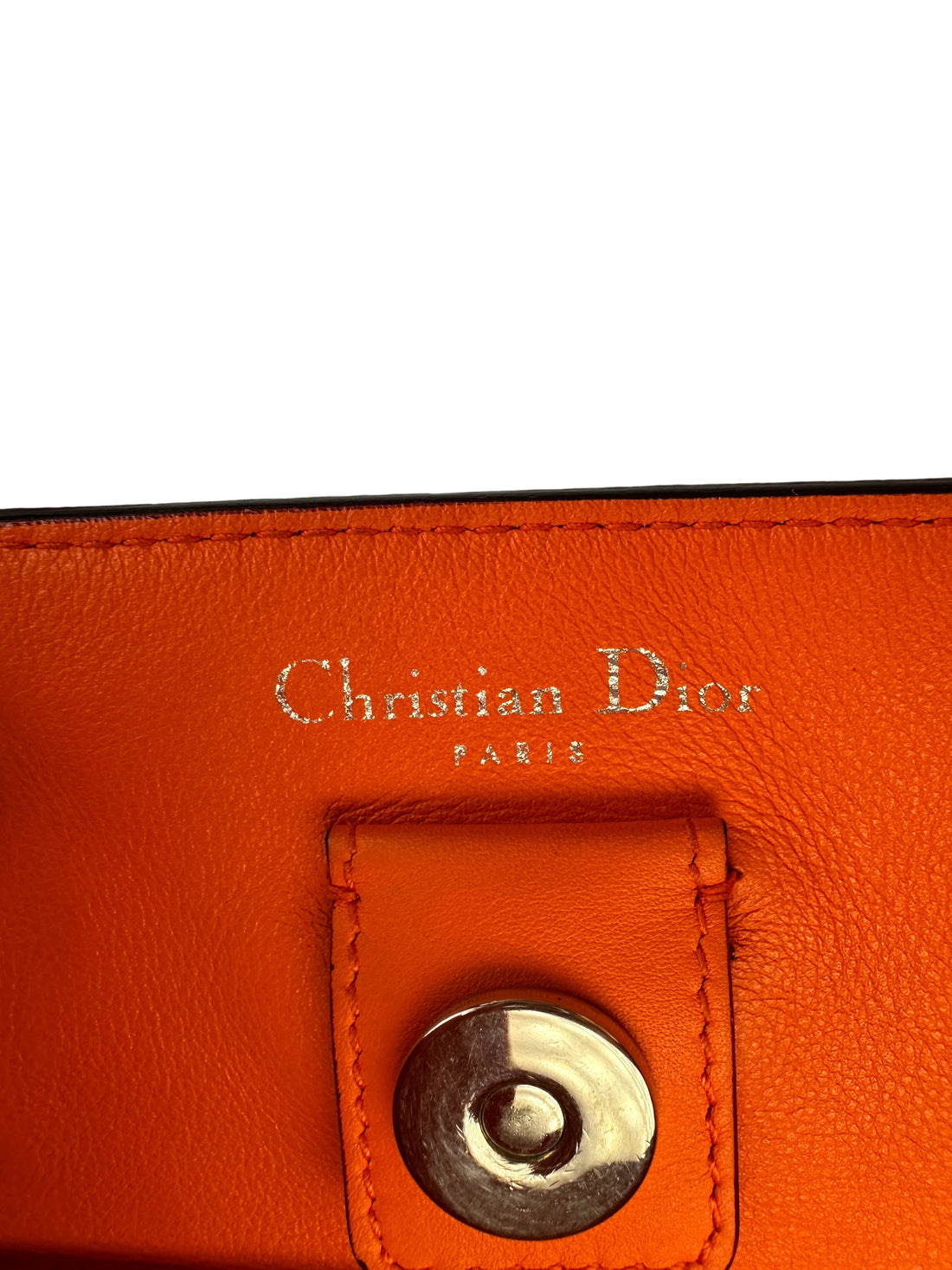 Christian Dior Diorissimo Purple Leather Medium Size Handle Bag With Pouch IRIS648