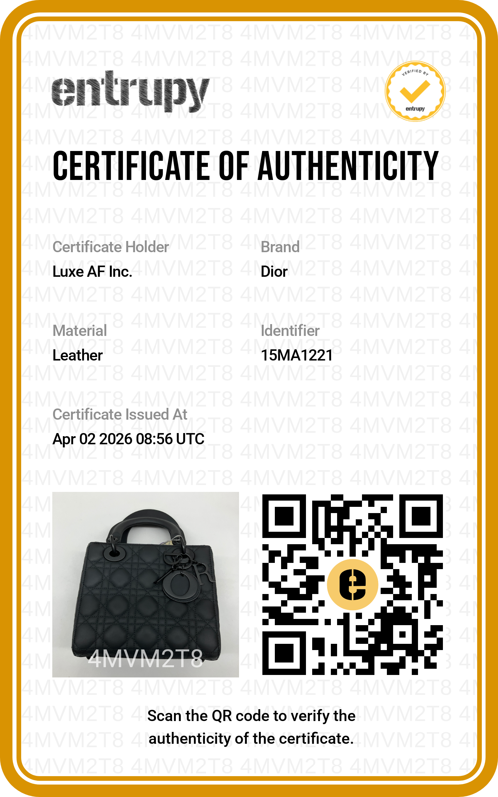 Christian Dior Lady Dior Black Ultramatte Cannage Leather Handle Bag With Tonal Charms DR650