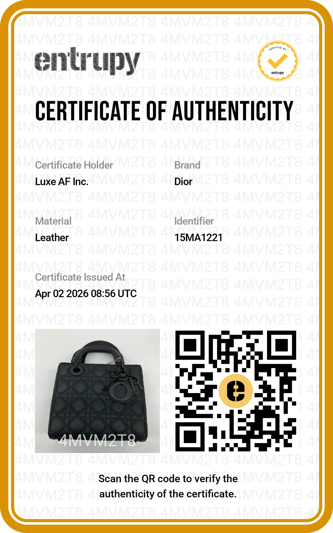 Christian Dior Lady Dior Black Ultramatte Cannage Leather Handle Bag With Tonal Charms DR650