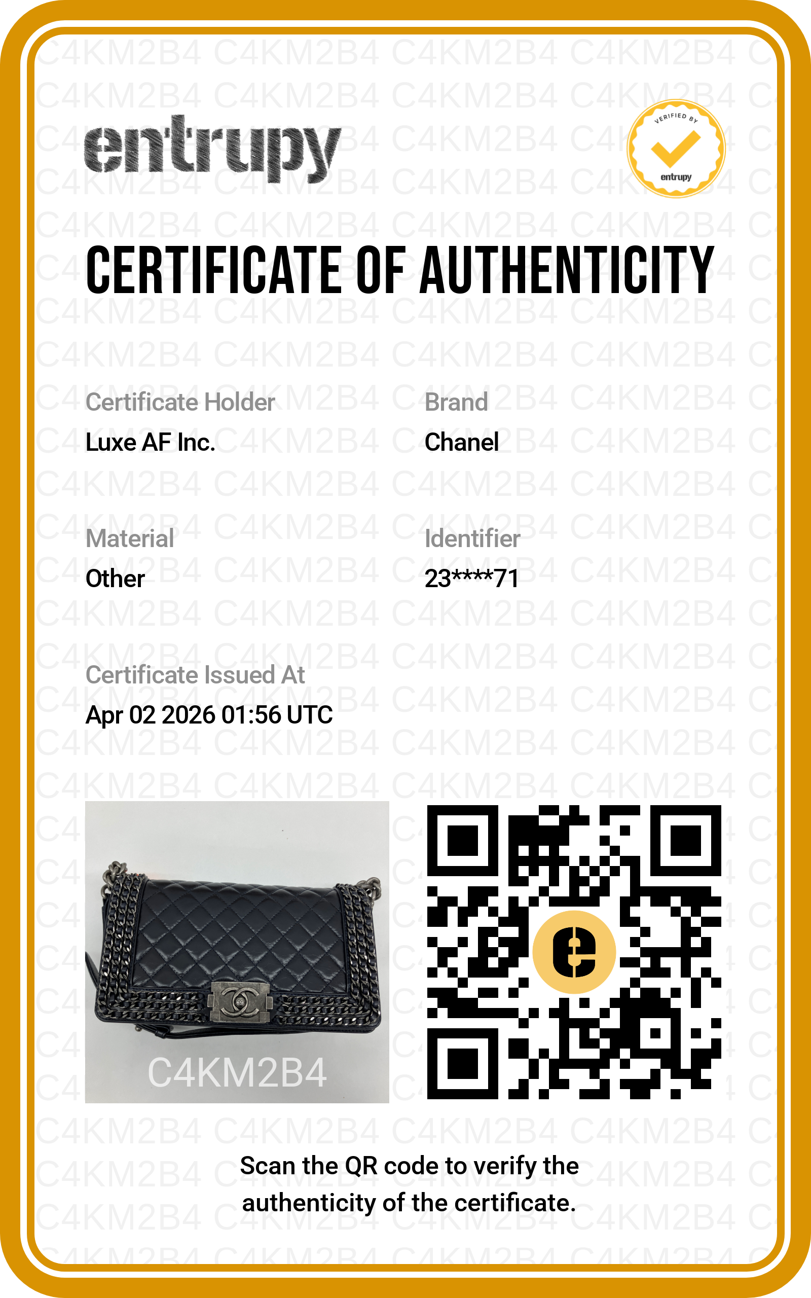 Chanel LeBoy Black Quilted Leather Flap Bag With Braided Chain Trim(23***71) CC1696