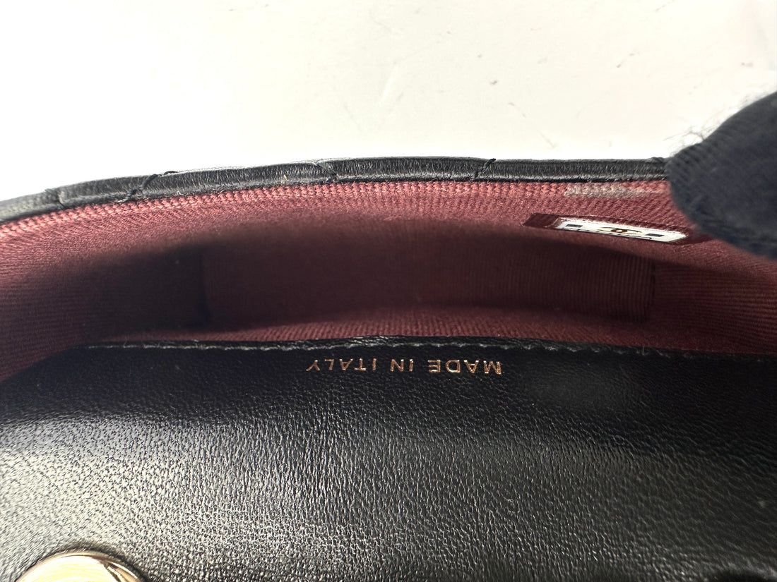 Chanel Micro Classic Flap Black Quilted Lambskin Belt Bag(UT***2A) CC1707