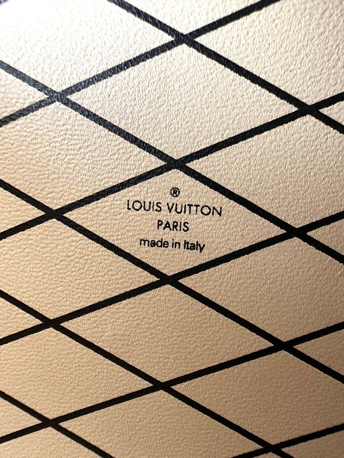 Louis Vuitton Petite Malle Damier Tressage Monogram & Leather Shoulder Bag IRIS141