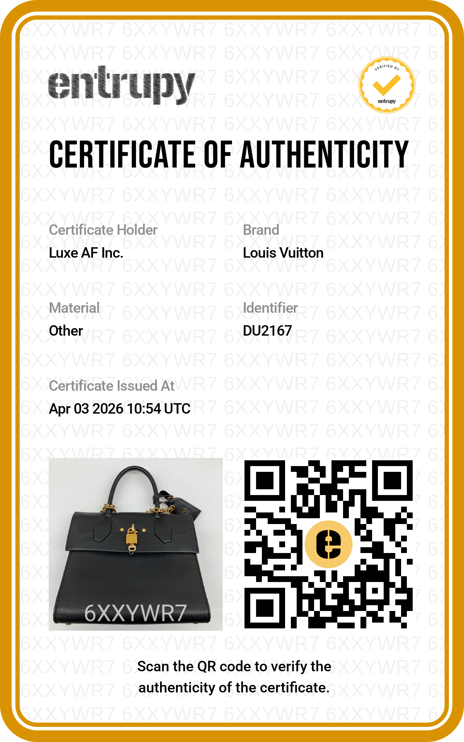 Louis Vuitton City Steamer Black Grained Leather Handle Bag With Gold Hardware LV2393