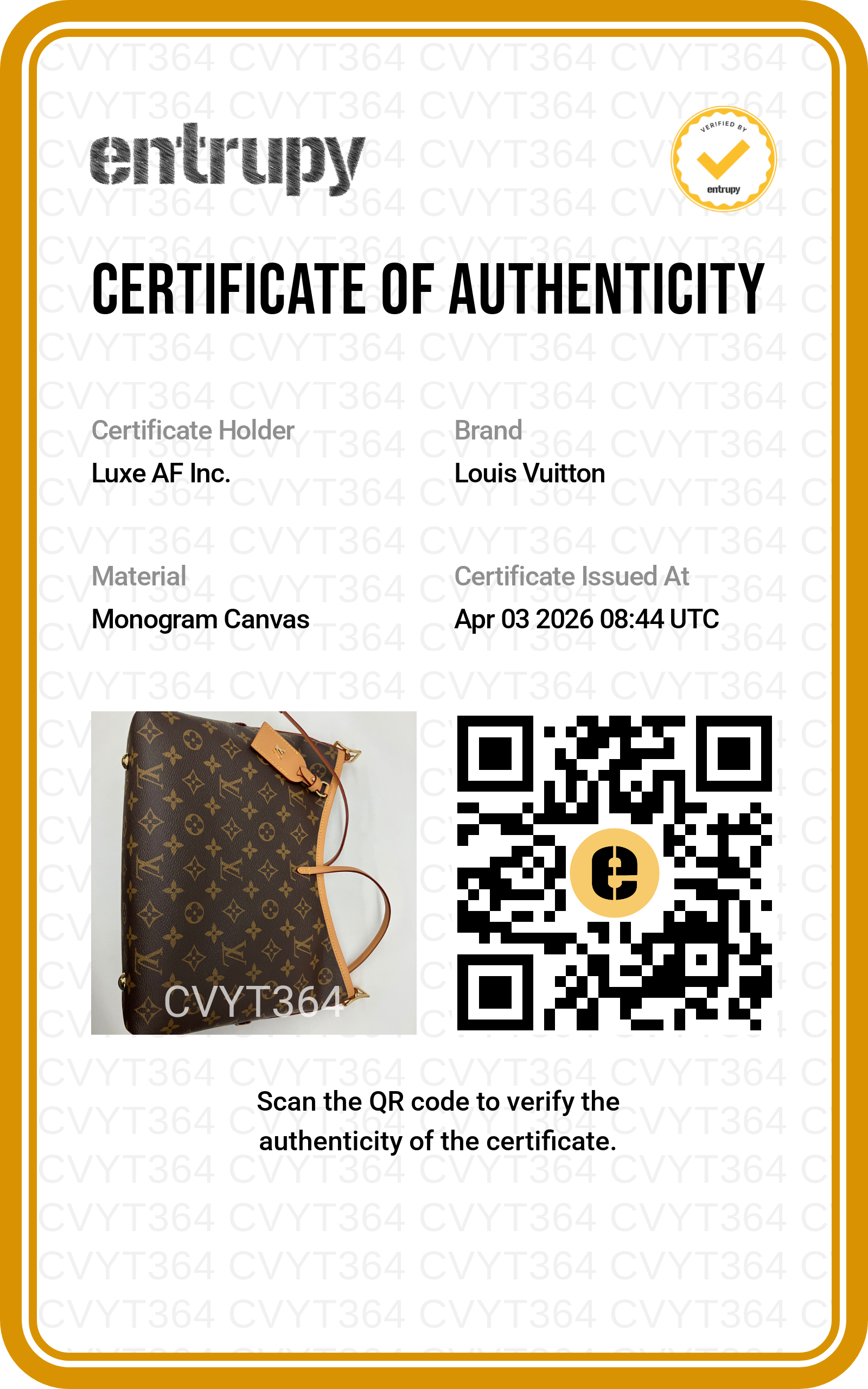 Louis Vuitton Monogram Carryall BB Shoulder Bag LVC
