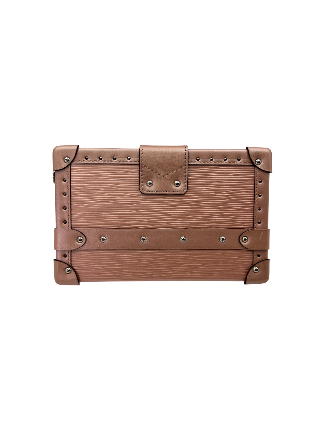 Louis Vuitton Petite Malle Pink Epi Leather Shoulder Bag LV2390
