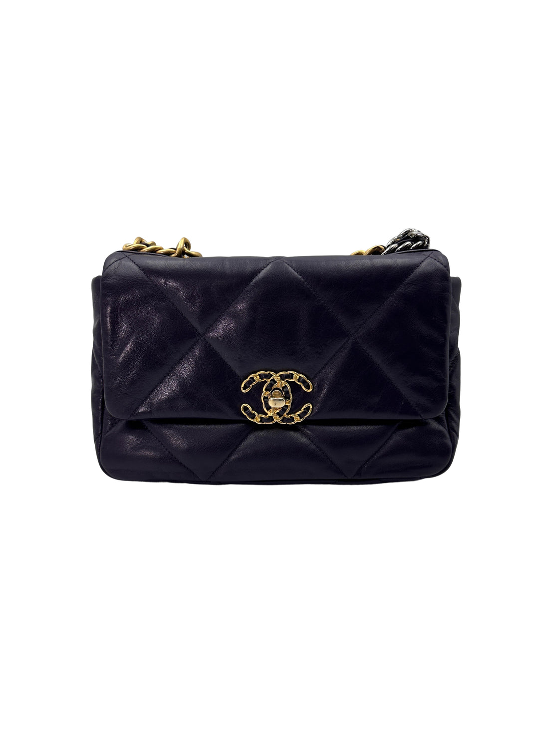Chanel 19Bag Purple Quilted Leather Flap Bag(30***86) CC1711