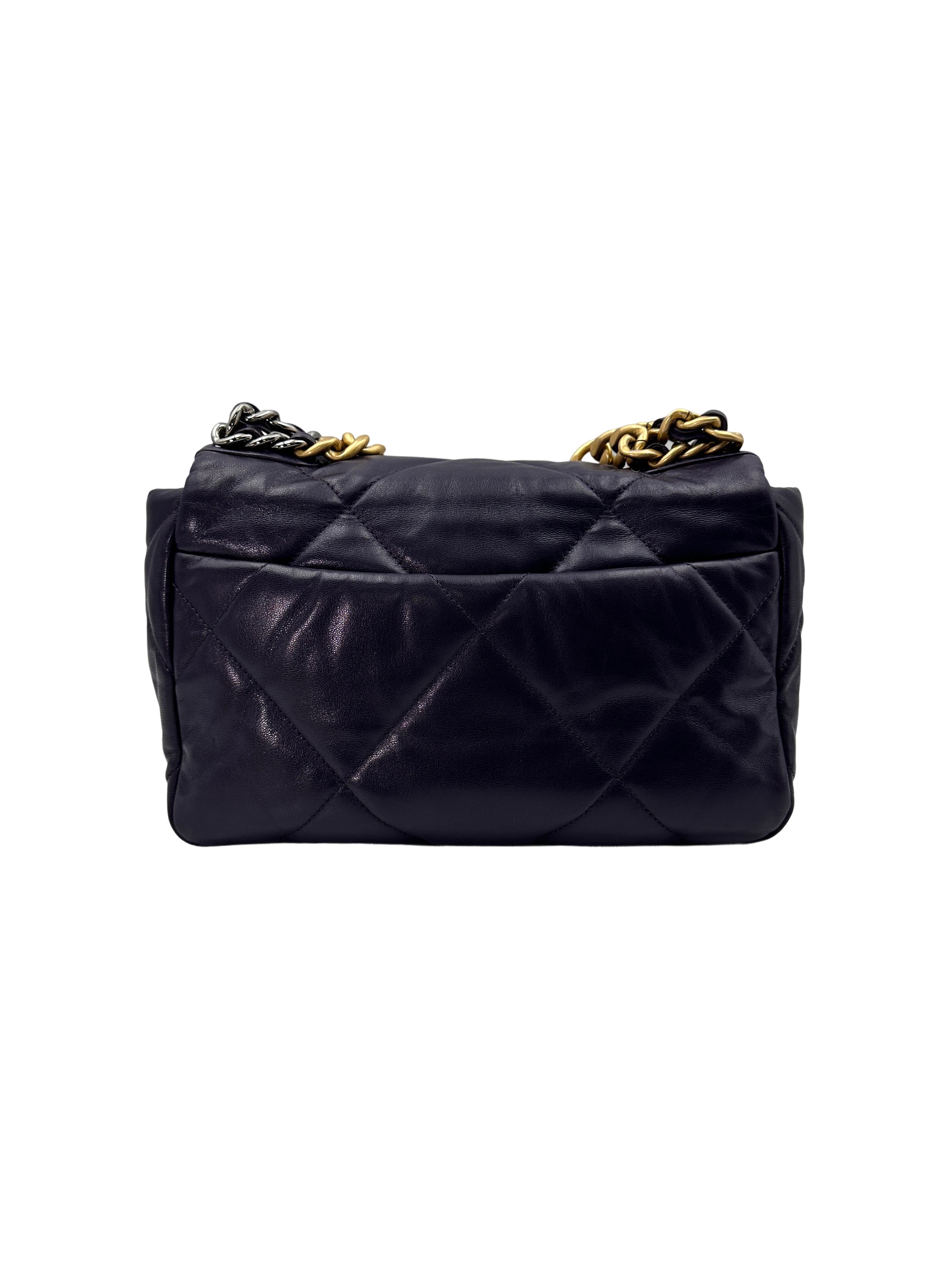 Chanel 19Bag Purple Quilted Leather Flap Bag(30***86) CC1711