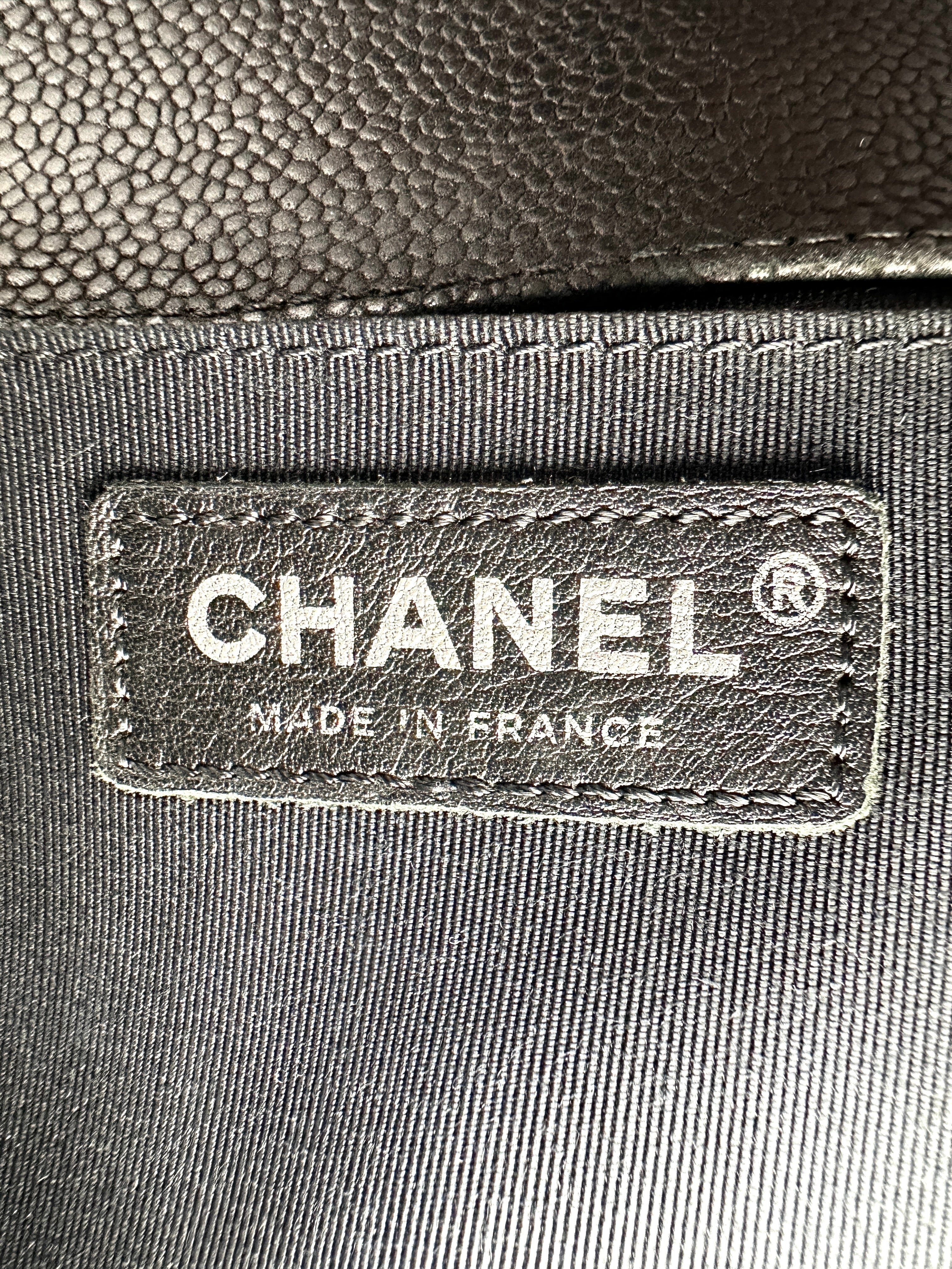 Chanel LeBoy Black Quilted Leather Flap Bag With Aged Silver Buckle(17***98) CC1719