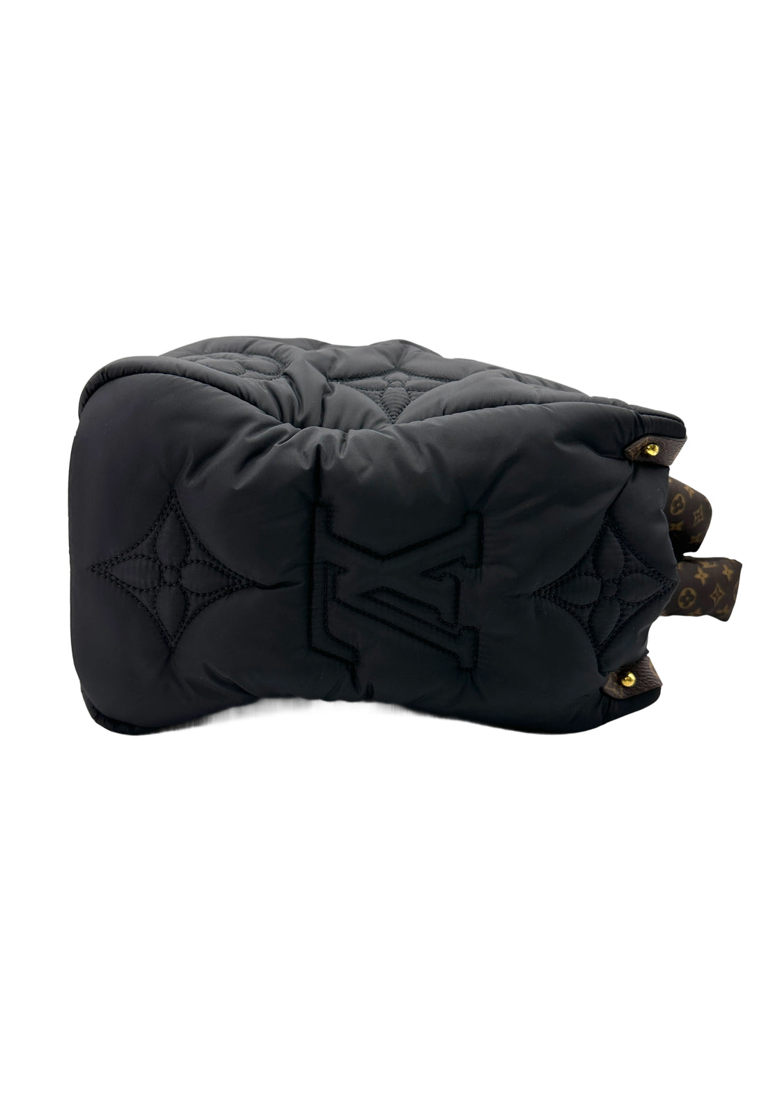 Louis Vuitton Pillow OnTheGo Black Econyl Monogram Puffer Handle Bag LV2395