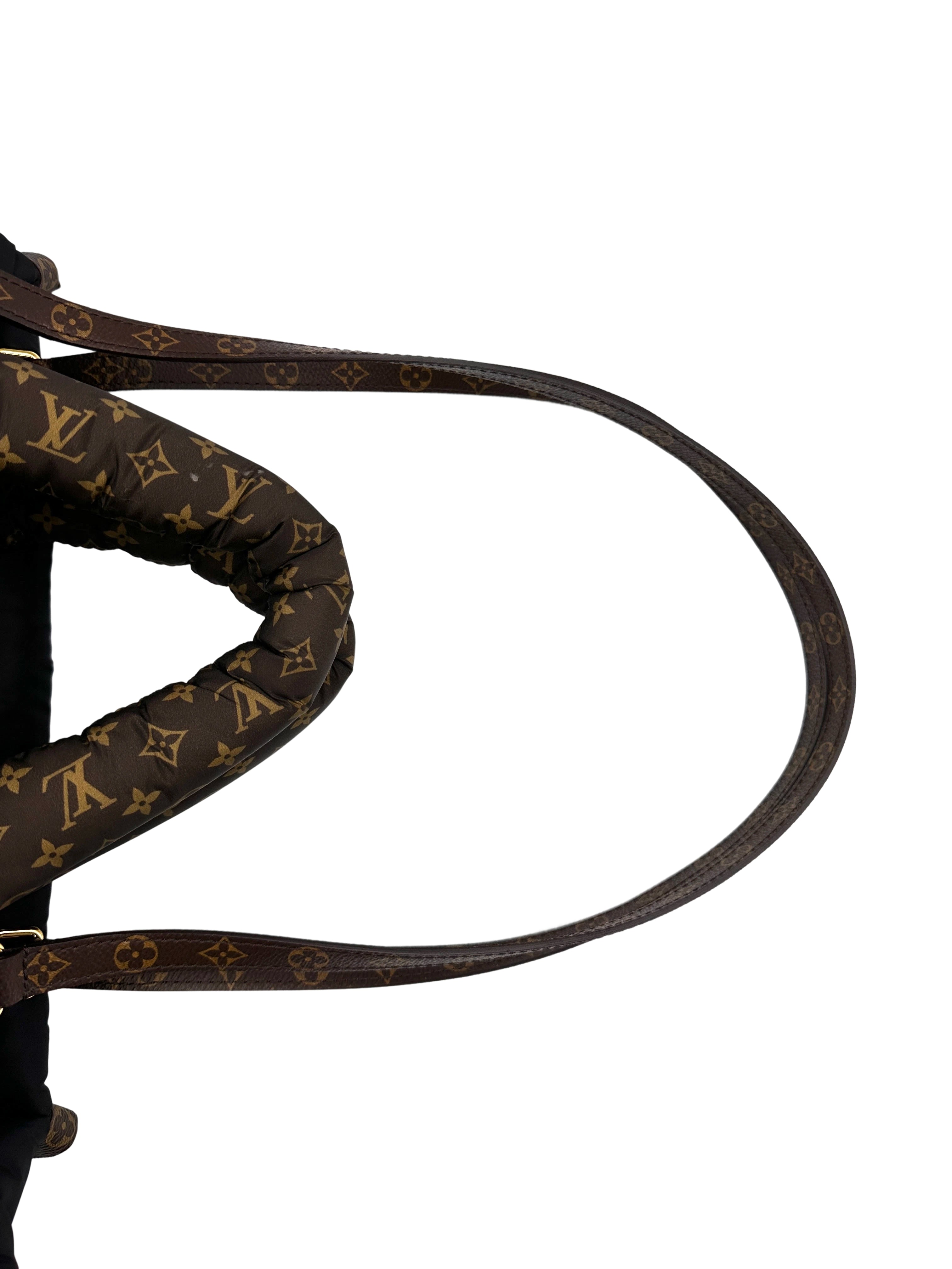 Louis Vuitton Pillow OnTheGo Black Econyl Monogram Puffer Handle Bag LV2395