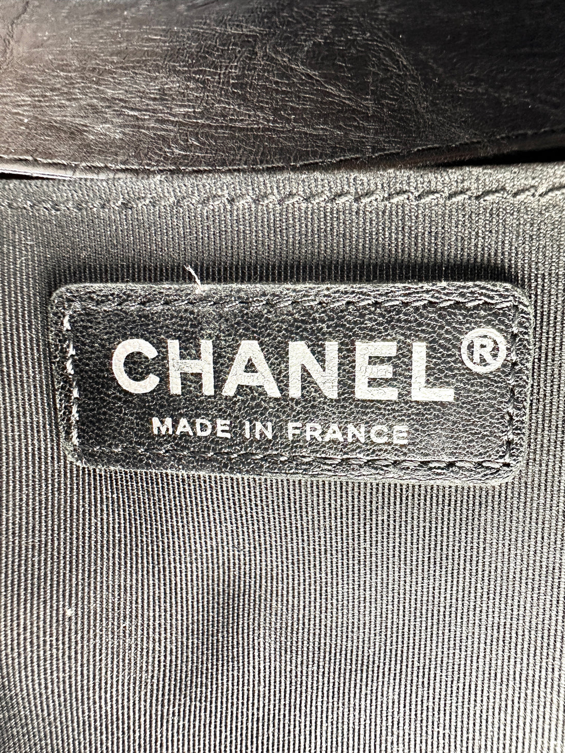 Chanel LeBoy Black Chevron Quilted Leather Chain Around Flap Bag With Silver Buckle(24***18) CC1720
