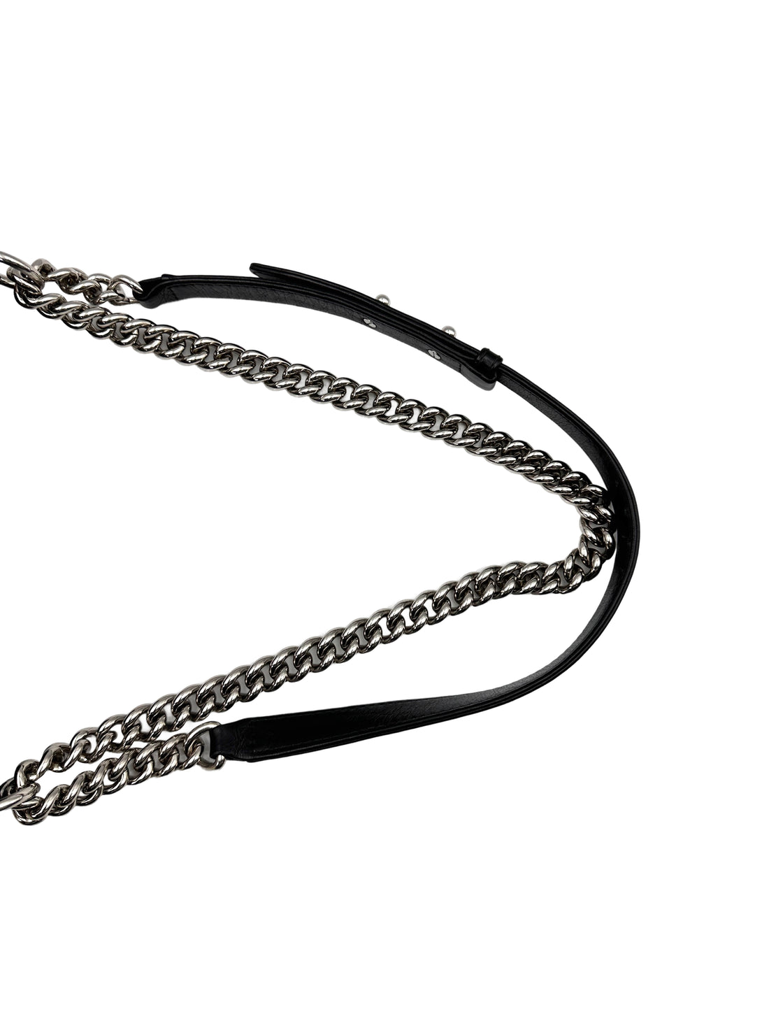 Chanel LeBoy Black Chevron Quilted Leather Chain Around Flap Bag With Silver Buckle(24***18) CC1720
